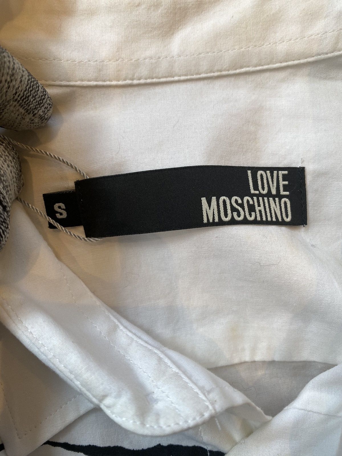 Moschino Love Moschino Party Print Shirt Size S Size US S / EU 44-46 / 1 - 4 Thumbnail