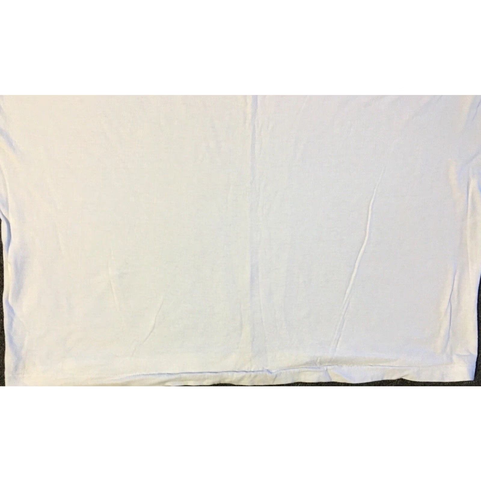 Hanes Vtg Hanes Faded Shirt XL 80s 90s White Short Sleeve T-Shirt Men Vintage Grunge Biker Punk Skate Surf Trucker Track PE Size US XL / EU 56 / 4 - 4 Thumbnail