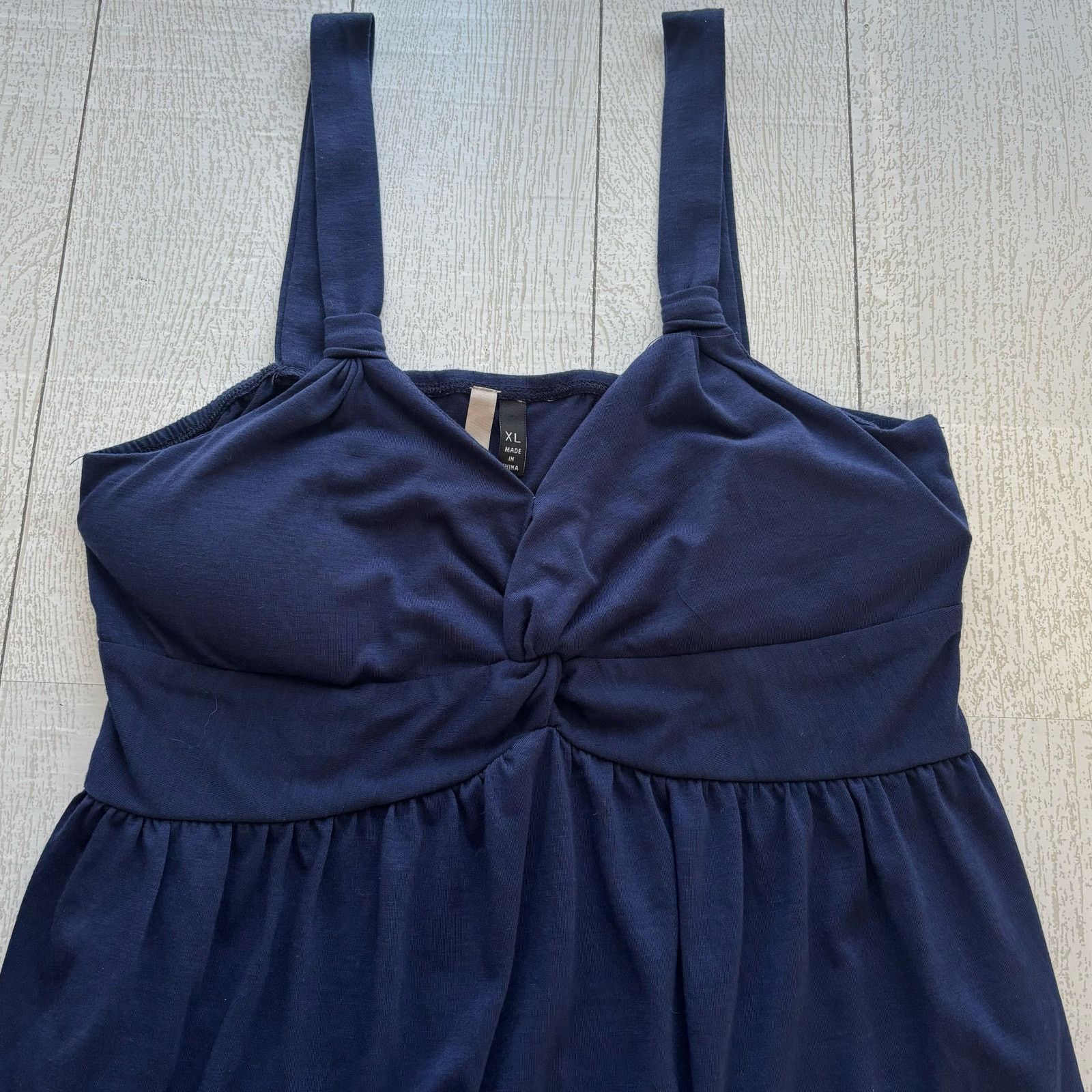 Other 1775 Blue Tie Dye Sundress Lightweight Summer Dress Size XL Size XL / US 12-14 / IT 48-50 - 4 Thumbnail