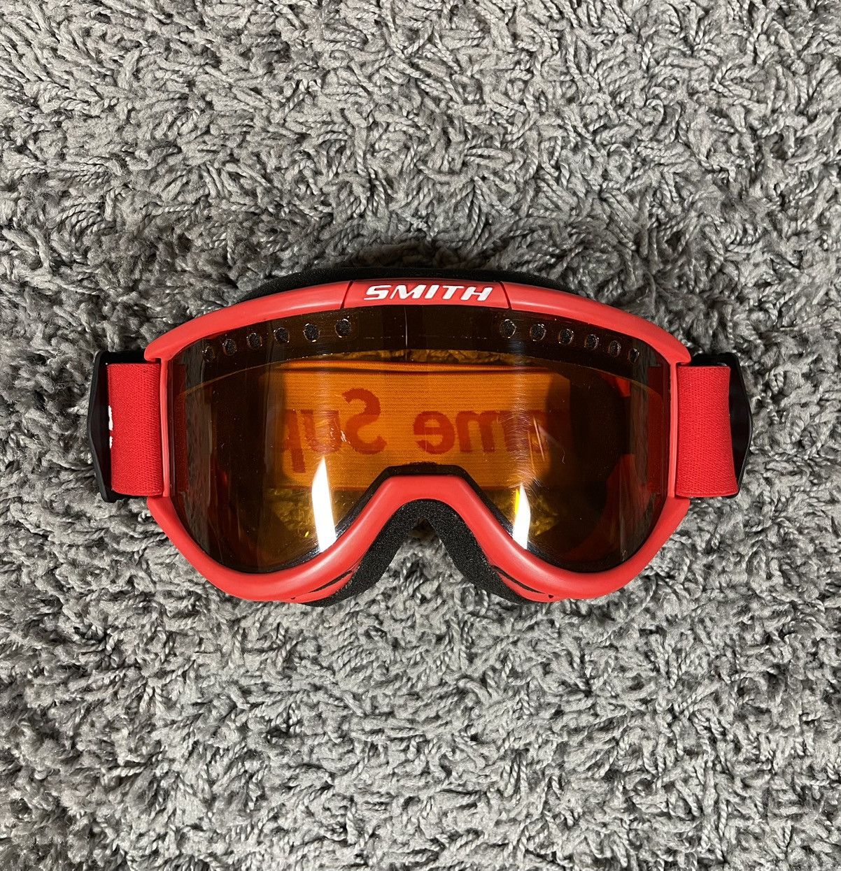 Supreme 2015FW Supreme x Smith Cariboo OTG Ski Goggle Red Size ONE SIZE - 4 Thumbnail
