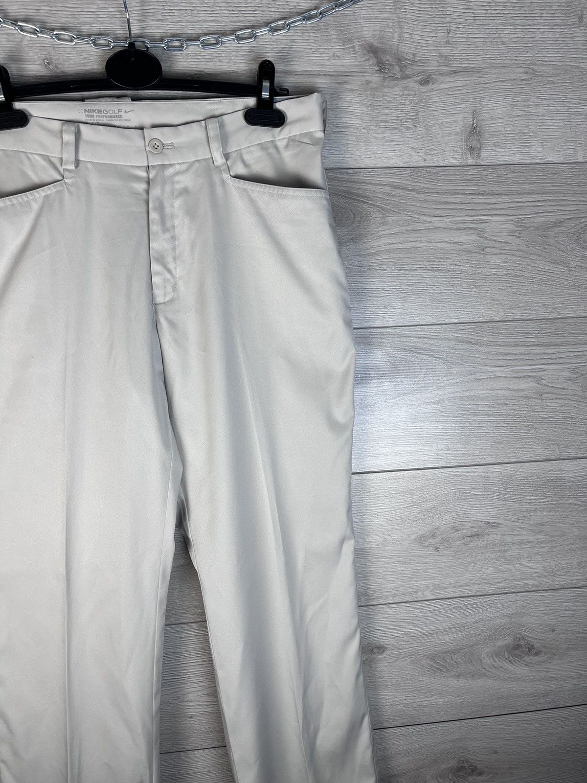 Nike Nike Pants Mens 34x32 Beige Golf Performance Lightweight Size US 34 / EU 50 - 2 Thumbnail
