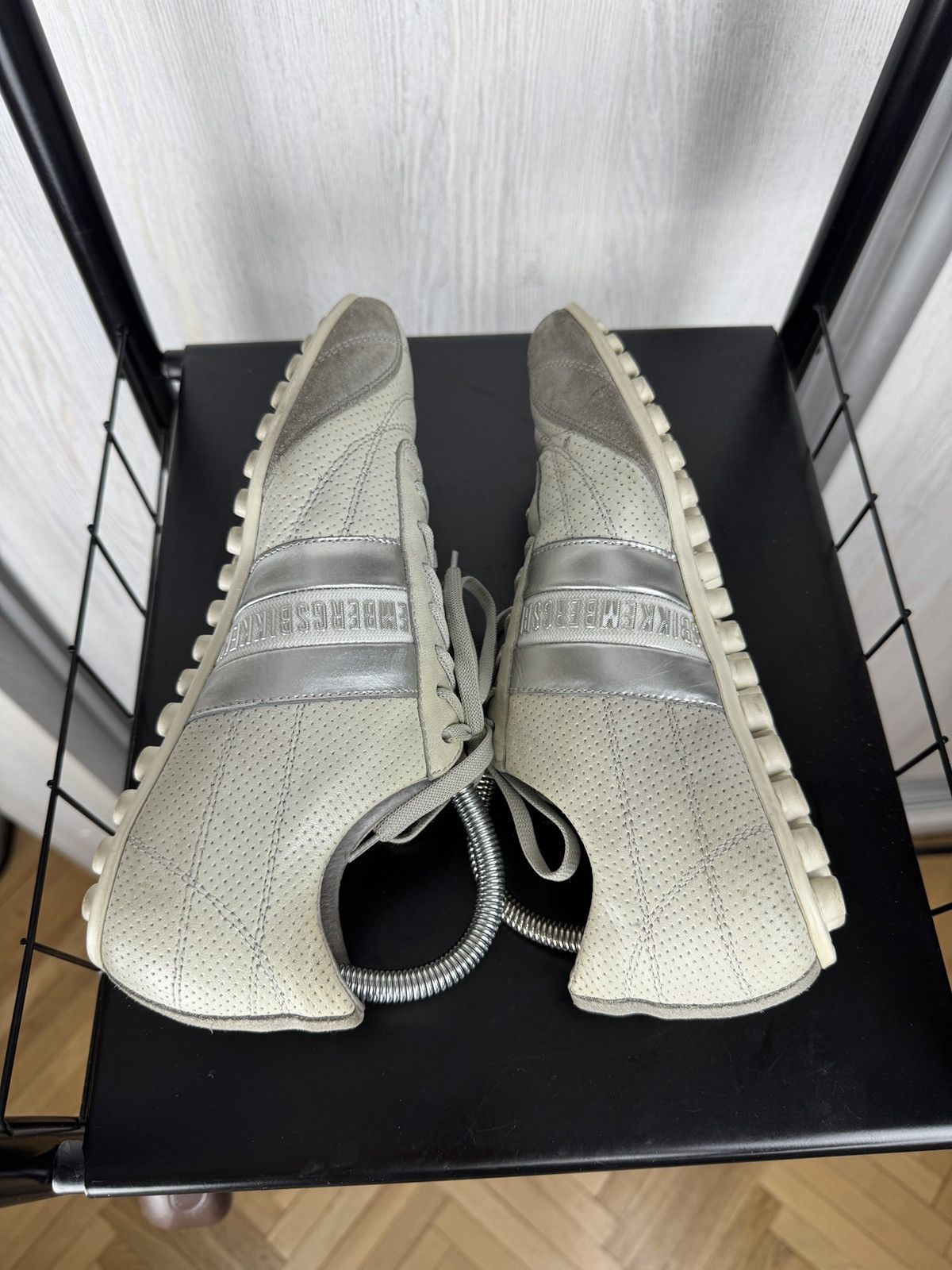 Dirk Bikkembergs Dirk Bikkembergs Iconic Archival Football Leather Sneakers Size US 5 / EU 37 - 9 Thumbnail