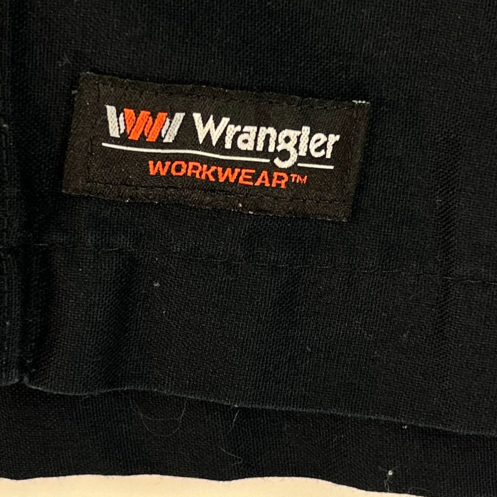 Wrangler Wrangler Workwear Camo Button Up Long Sleeve Mens XXL Black Green Pockets Size US XXL / EU 58 / 5 - 4 Thumbnail