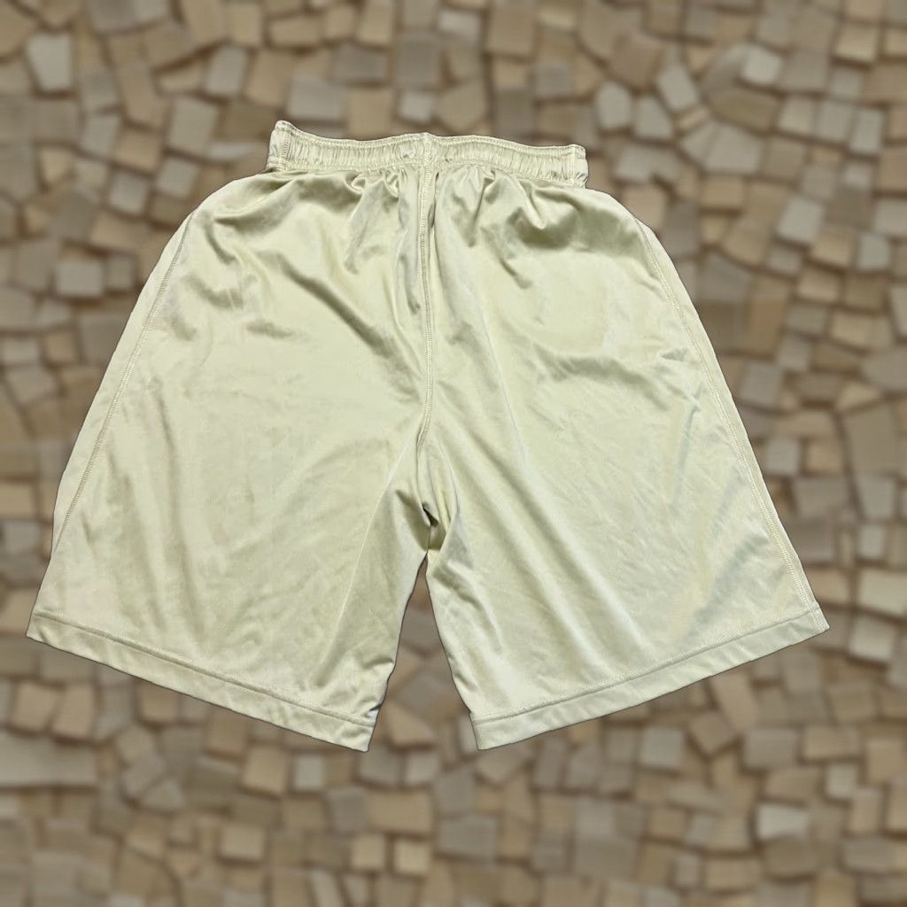 Nike Nike Shorts Men's Medium Gray Gold Basketball Shorts Size US 31 - 1 Thumbnail