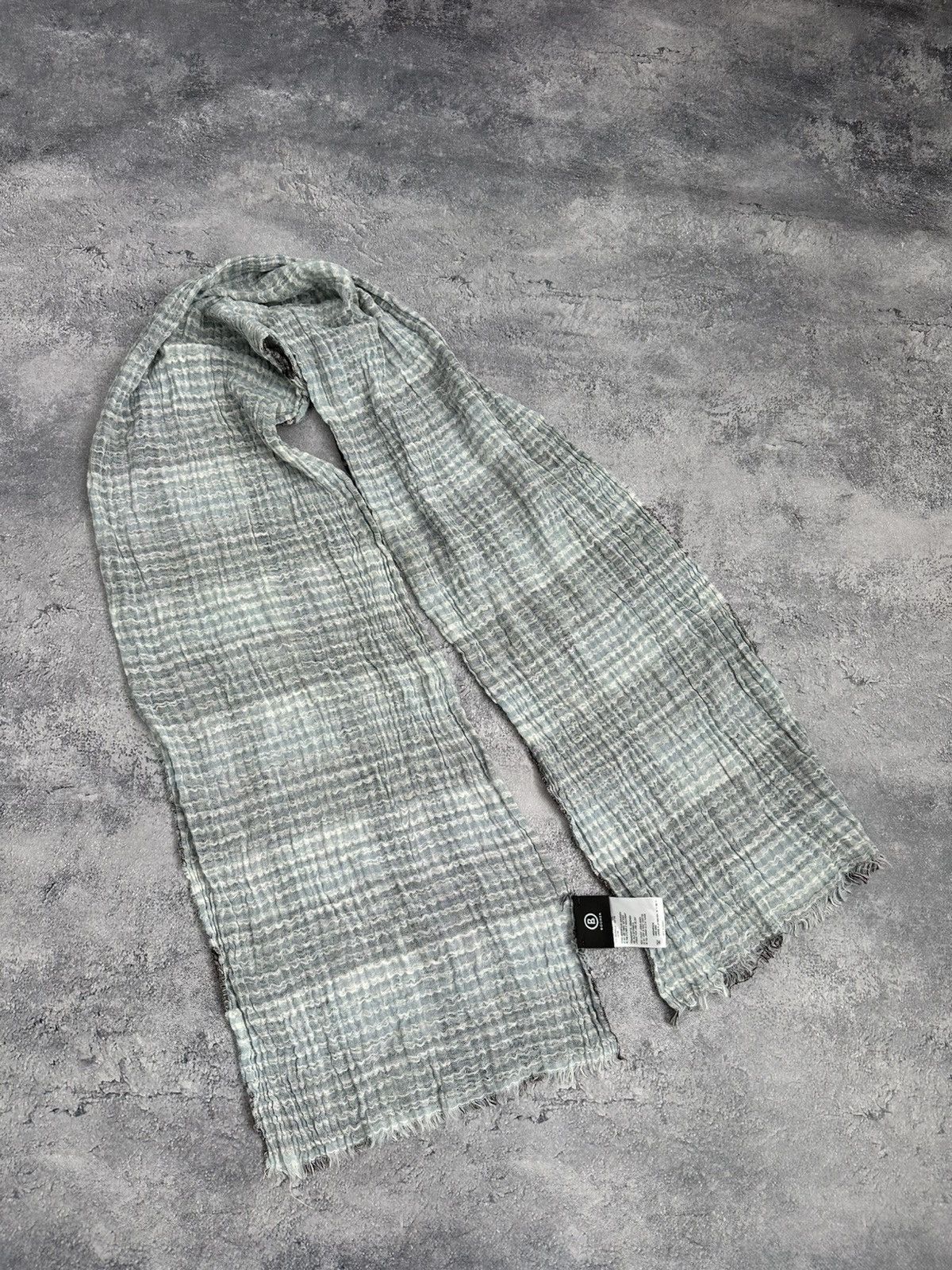 Bogner Bogner Checkered Scarf Muffler Neckwear Luxury Made in Italy Size ONE SIZE - 12 Thumbnail