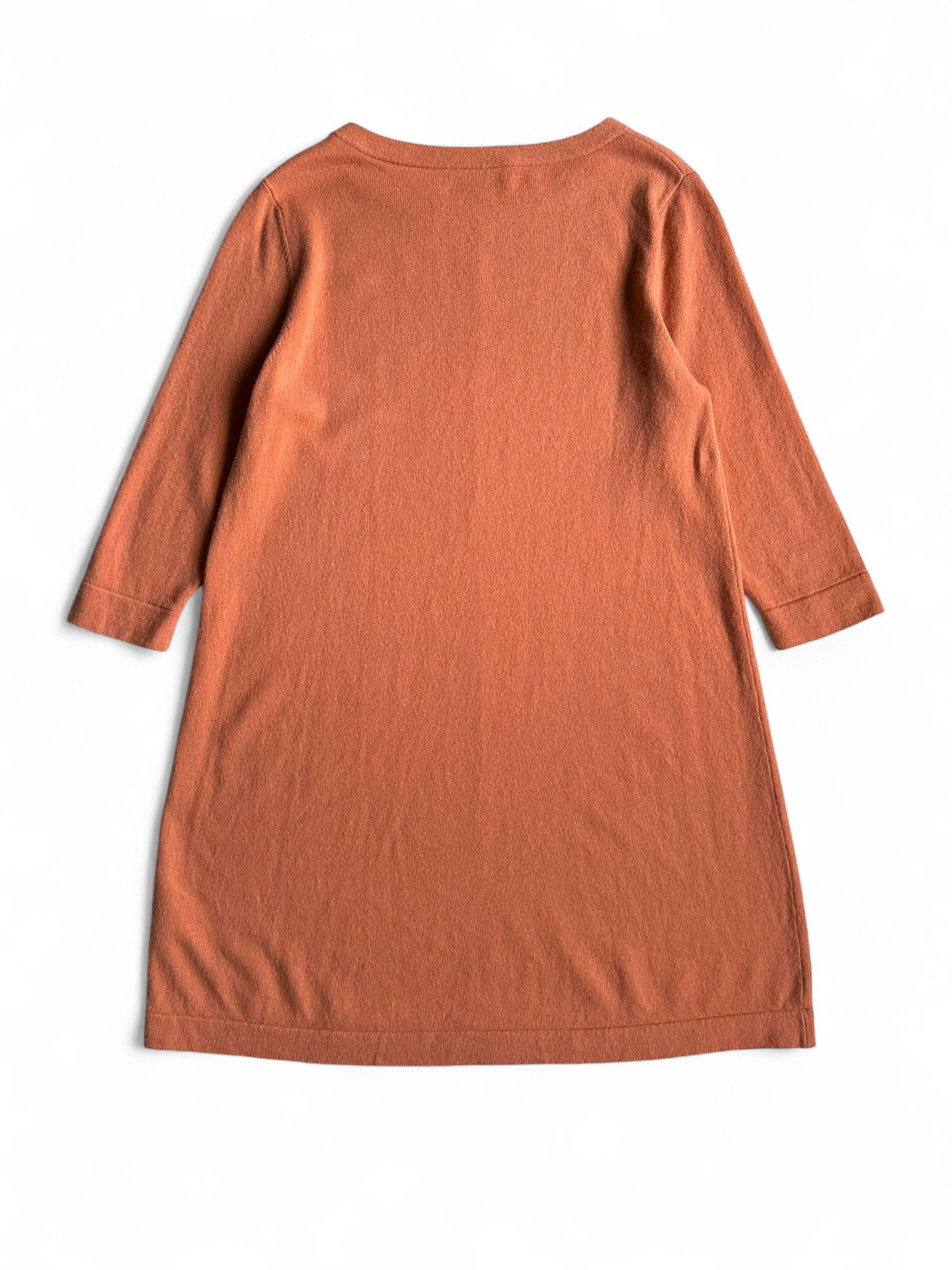 Allude Allude Cashmere Wool Knit Dress Size L / US 10 / IT 46 - 3 Thumbnail