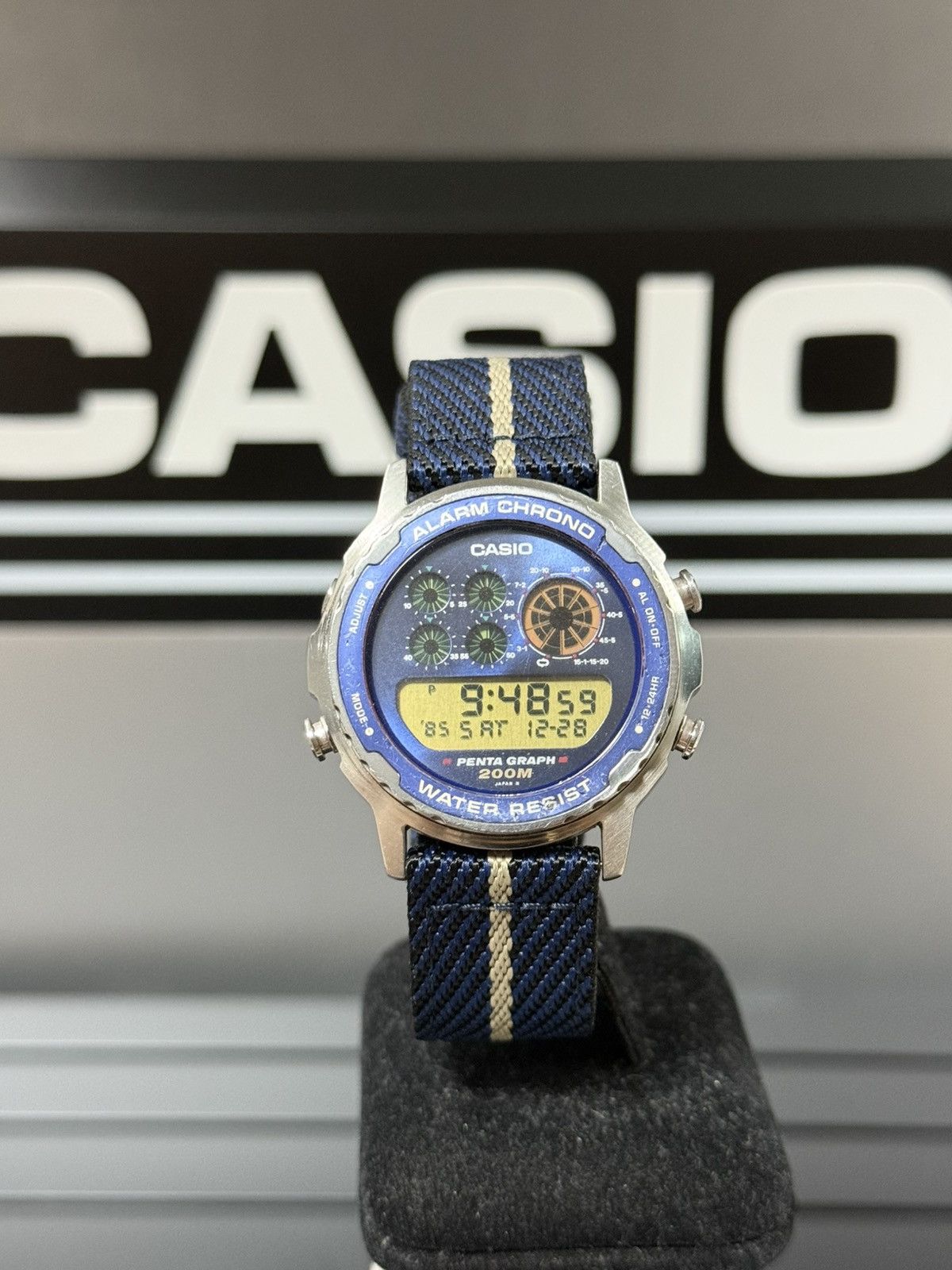 Japanese Brand × Vintage Rare Vintage CASIO DW-7200 Japan Digital 