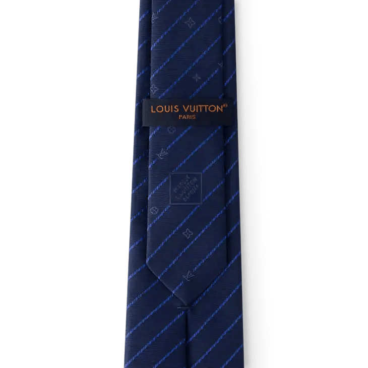Louis Vuitton Monogram Pinstripes Tie - 148 x 7 cm Size ONE SIZE - 3 Thumbnail