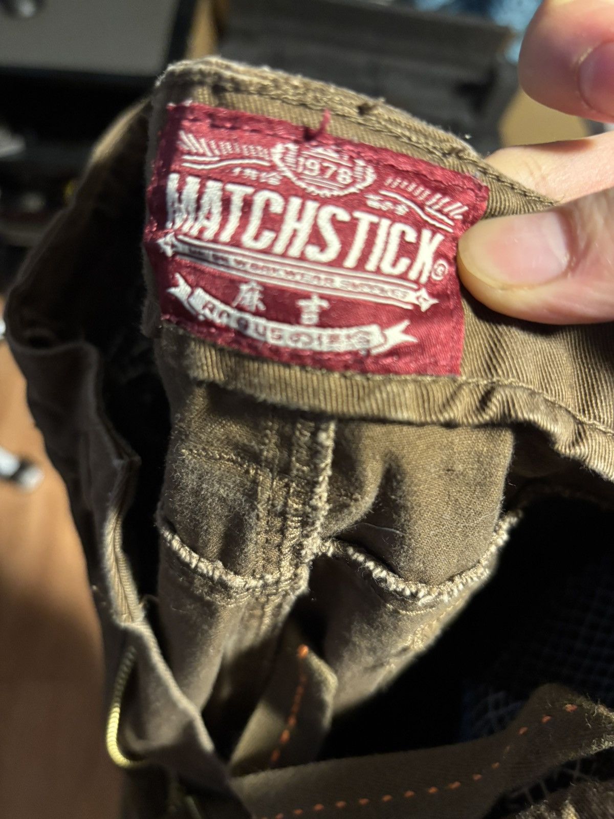 Vintage Baggy Brown Cargo Jeans Size US 30 / EU 46 - 3 Thumbnail