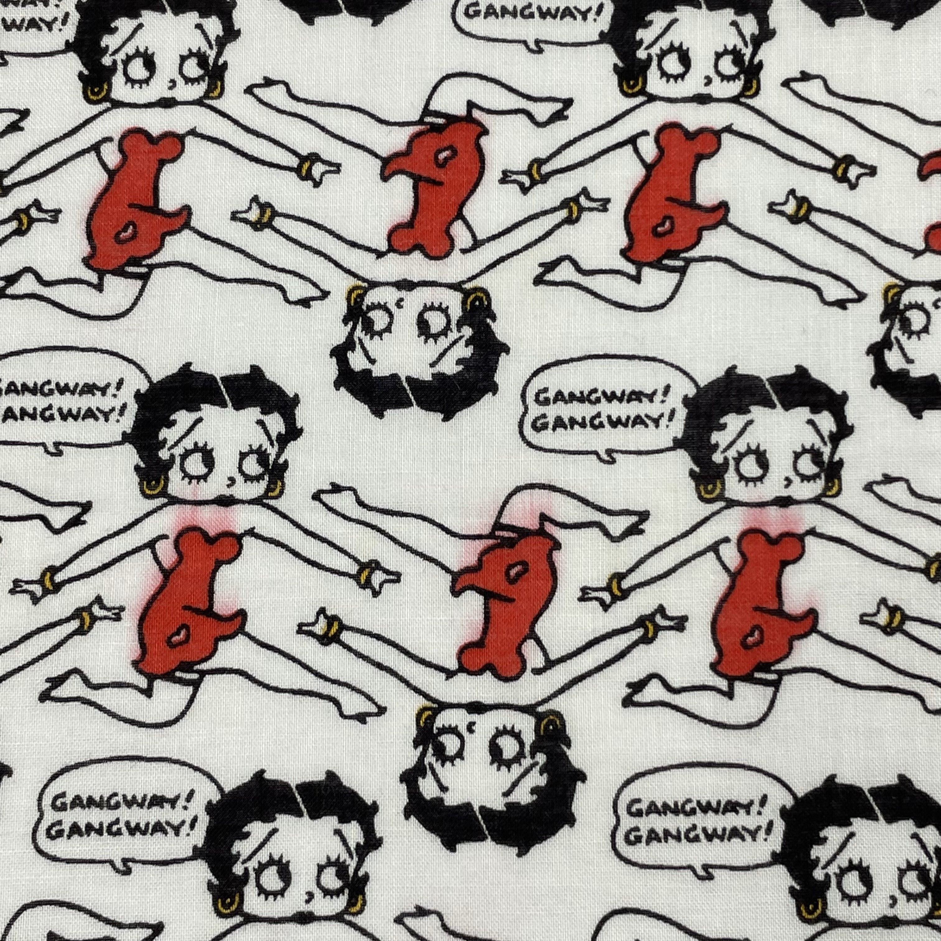 Cartoon Network 80s Betty Boob Handkerchief / Neckerchief / Bandana - 4333 Size ONE SIZE - 9 Thumbnail
