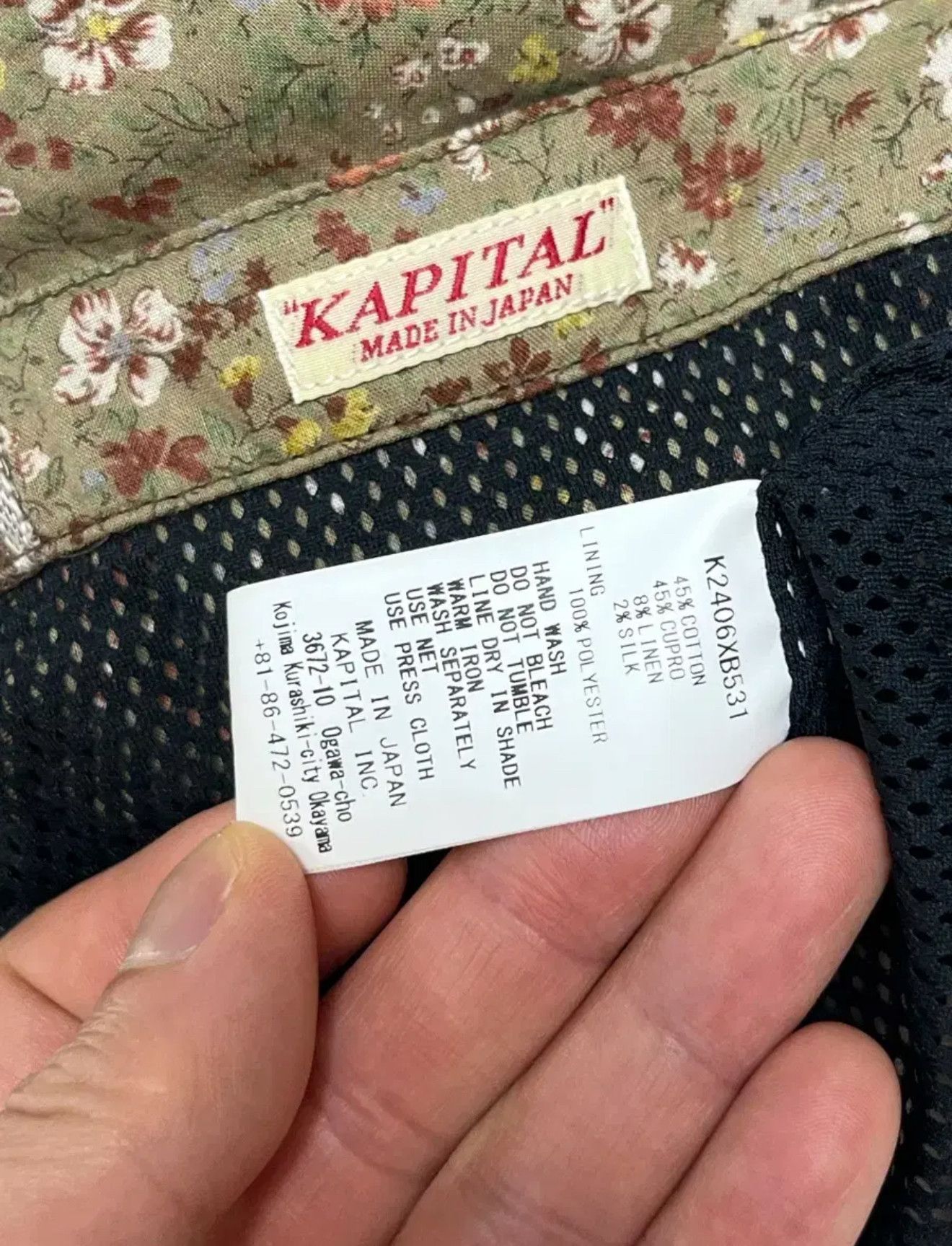 Kapital Patchwork Novel Tote Bag Size ONE SIZE - 4 Thumbnail