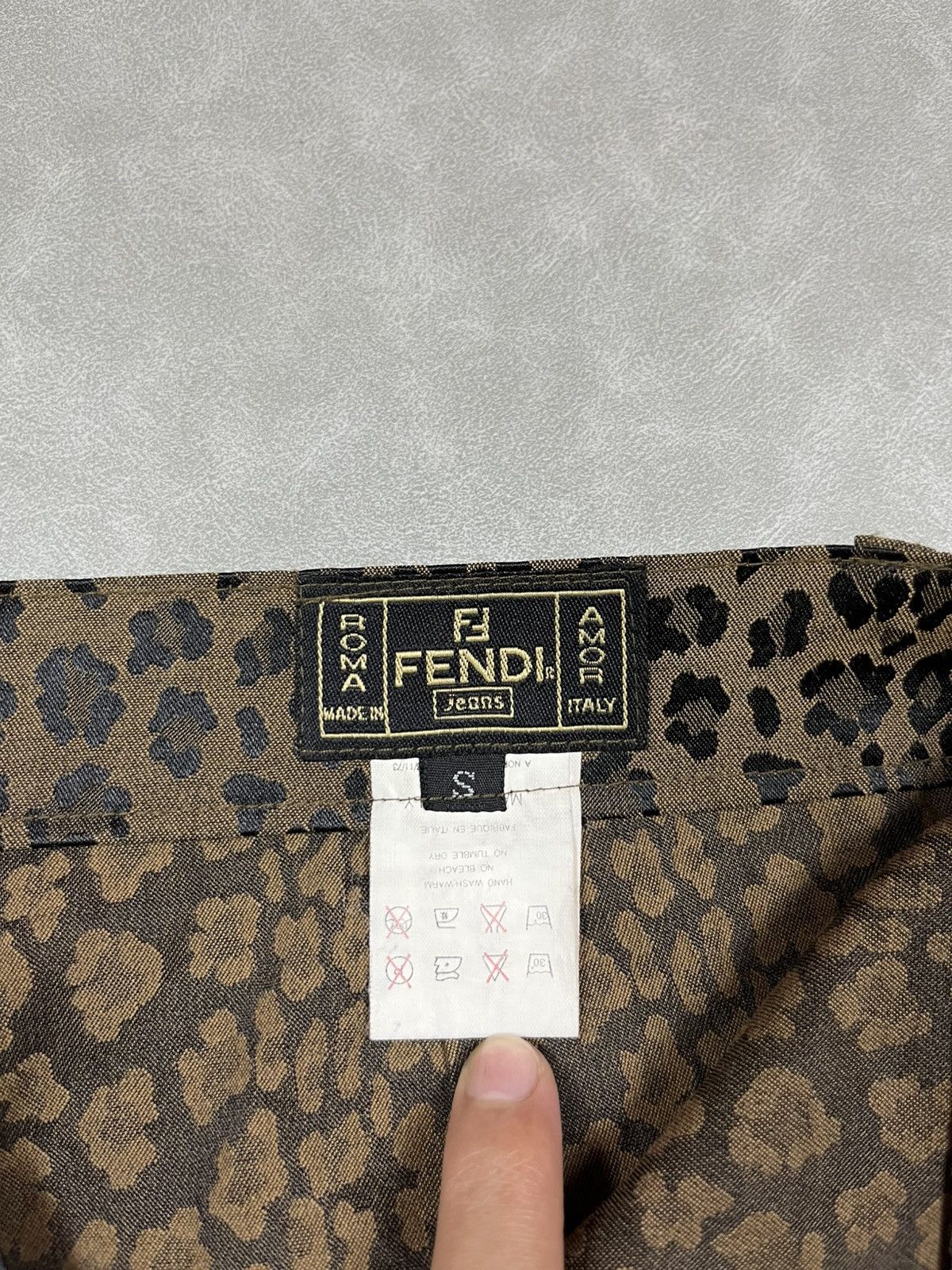 Fendi Vtg Fendi leopard pants Size US 28 / EU 44 - 9 Thumbnail
