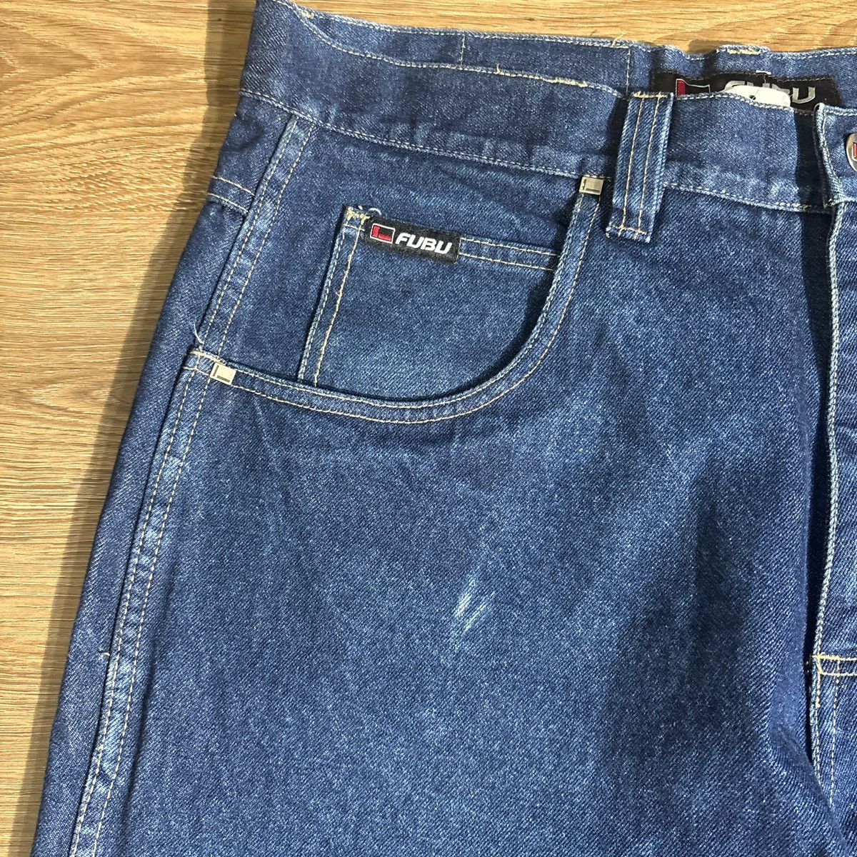 Fubu FUBU Baggy Dark Wash Jeans Size 36 Size US 36 / EU 52 - 3 Thumbnail