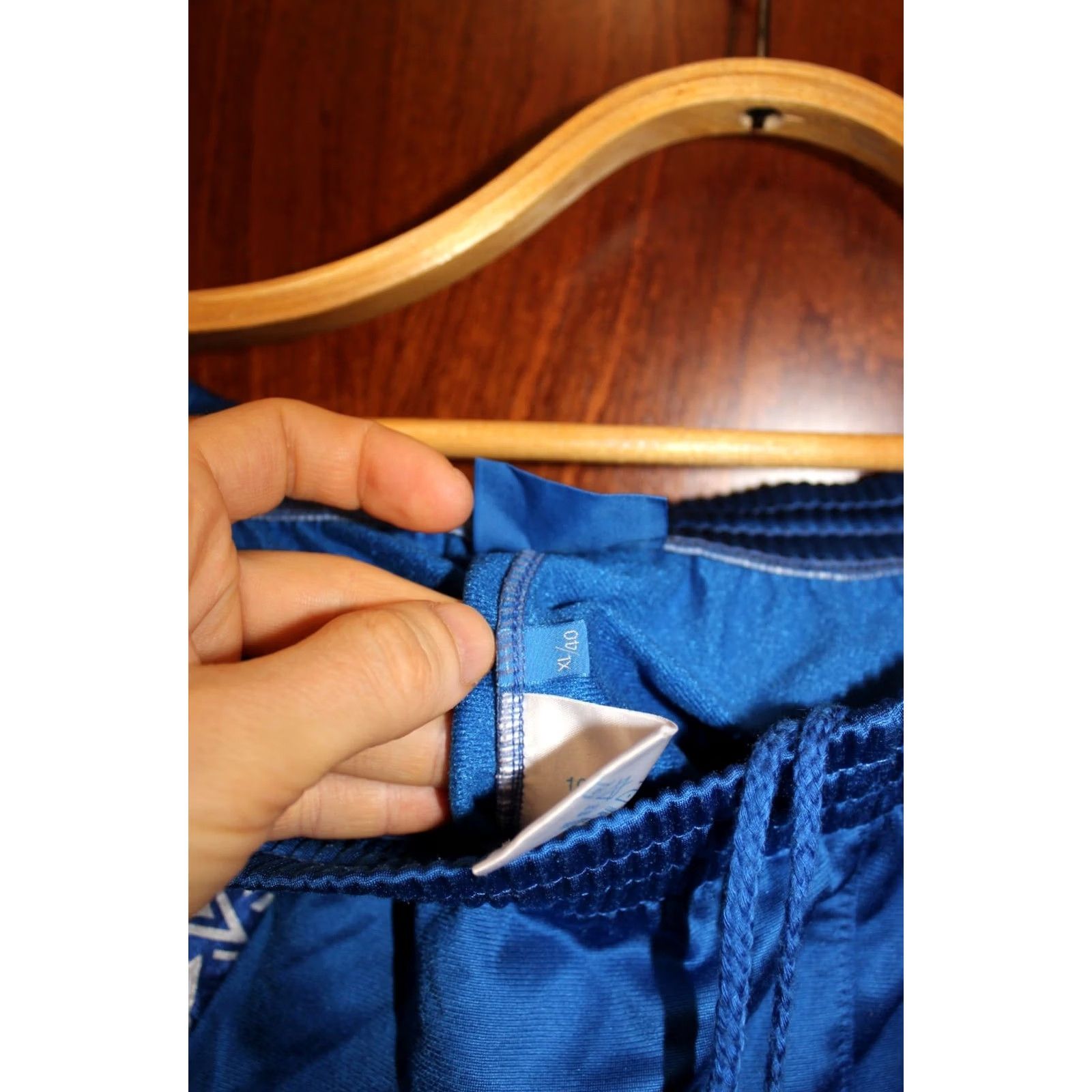 Umbro VINTAGE Umbro Running shorts Blue Polyester - size L/M - 1990s - Men's? Size US 33 - 4 Thumbnail
