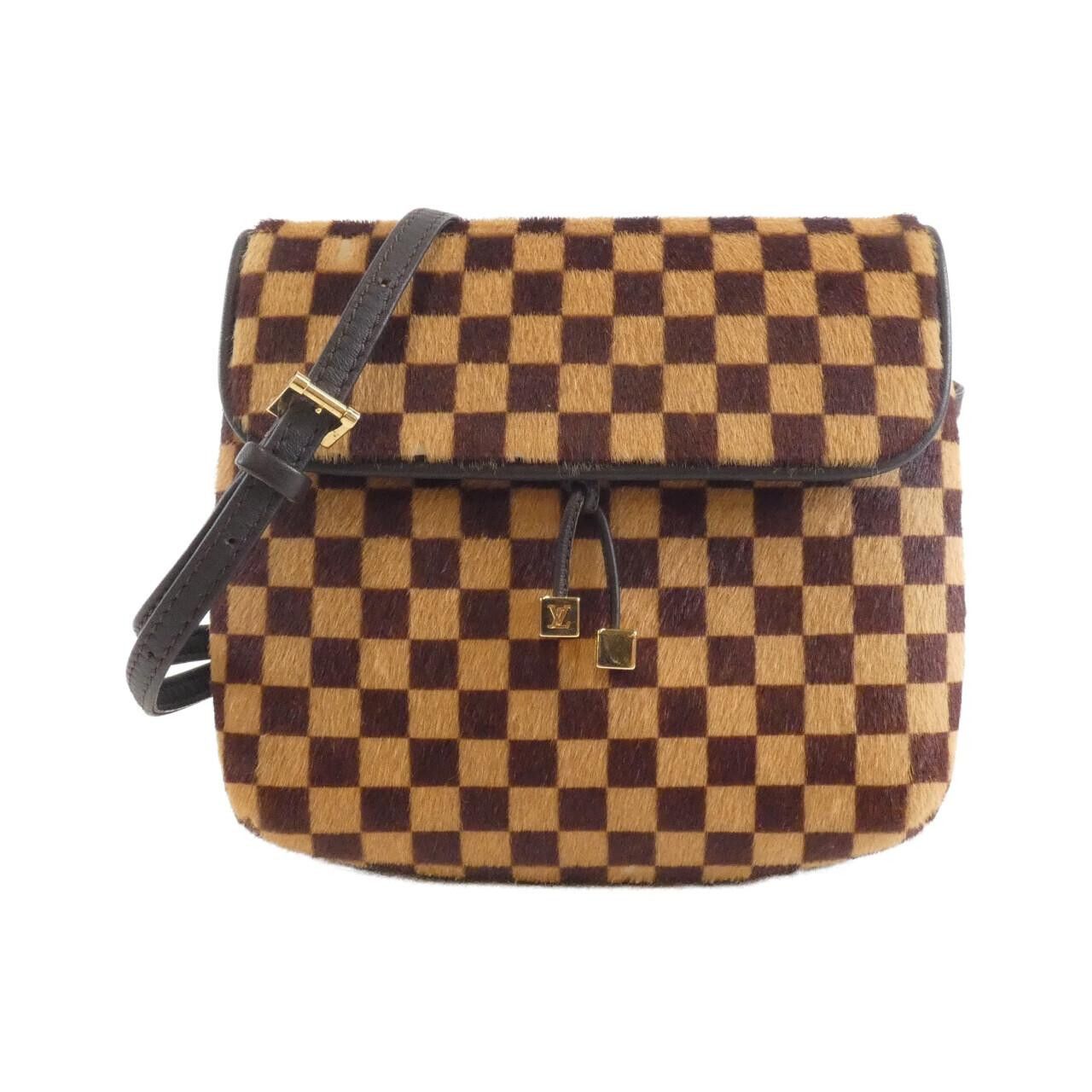 Louis Vuitton Louis Vuitton Louis Vuitton Damier Sauvage Gazelle Shoulder Bag Fur Shoulder Bag M92130 DUTY FREE for USA Size ONE SIZE - 1 Thumbnail