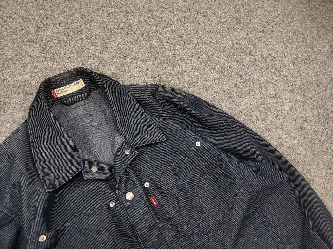 Levi's Vintage 00's Levi's Engineered Jeans Corduroy Trucker Jacket Size US M / EU 48-50 / 2 - 5 Thumbnail