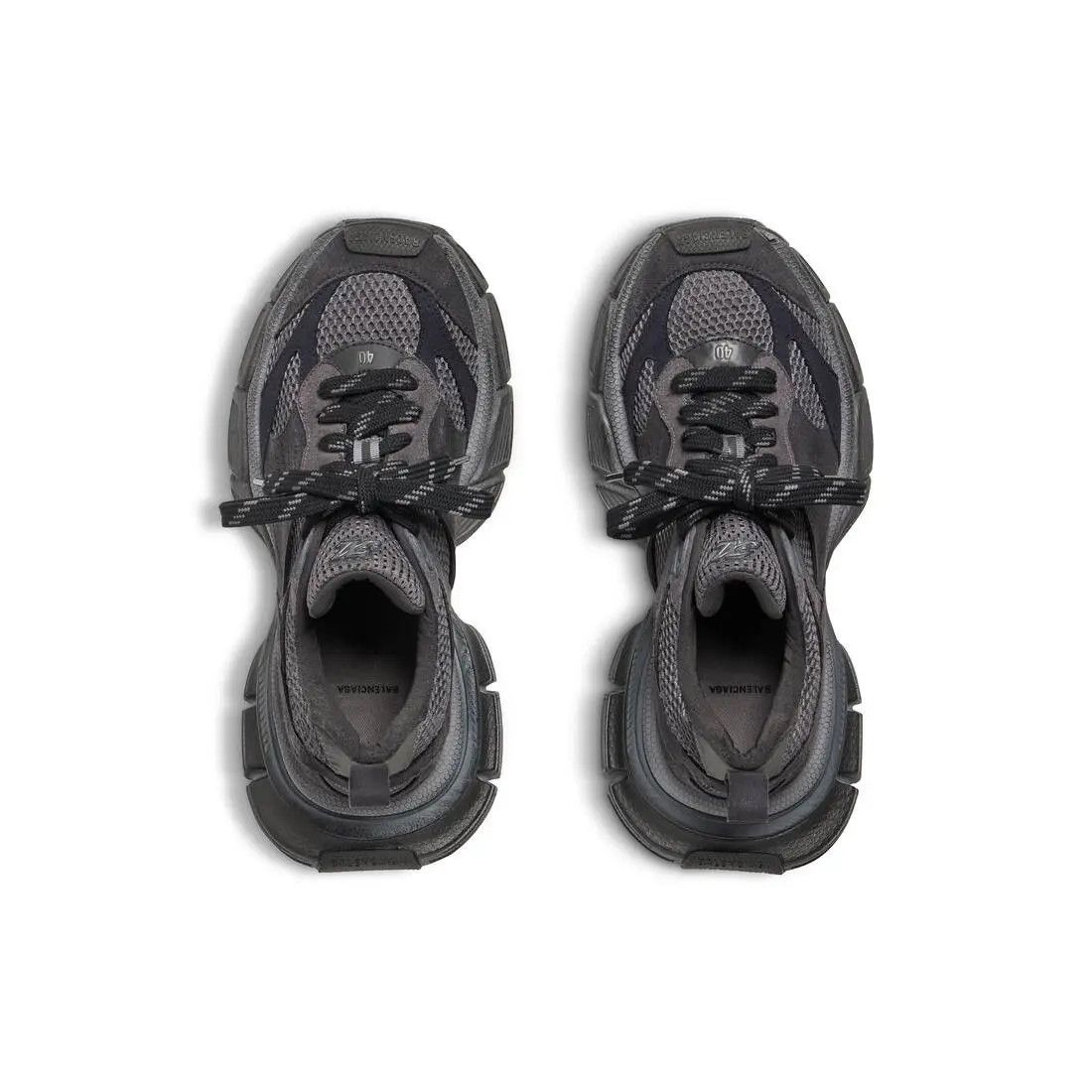 Balenciaga o1w1db10625 3XL Sneakers in Black/Dark Grey Size US 11 / IT 41 - 5 Thumbnail
