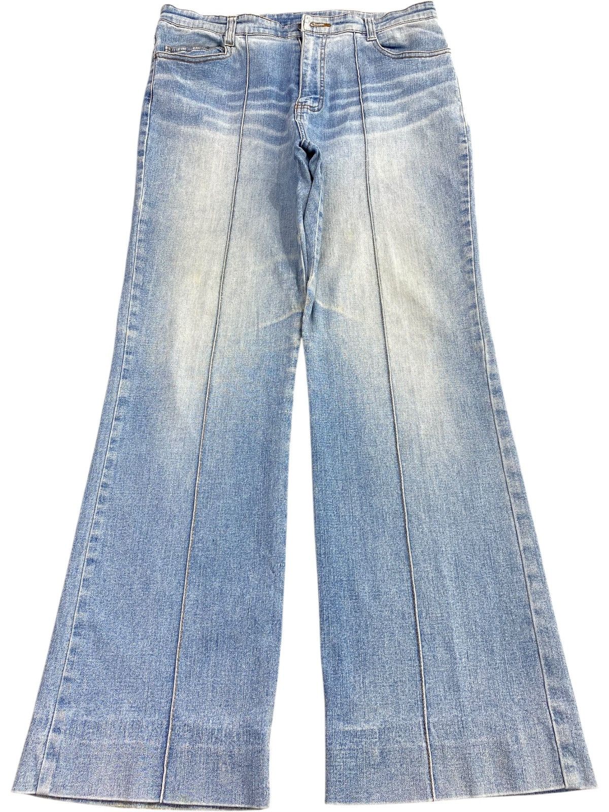 Japanese Brand Japanese Brand Blue Wash Arrow Line Style Jeans Size US 30 / EU 46 - 1 Thumbnail