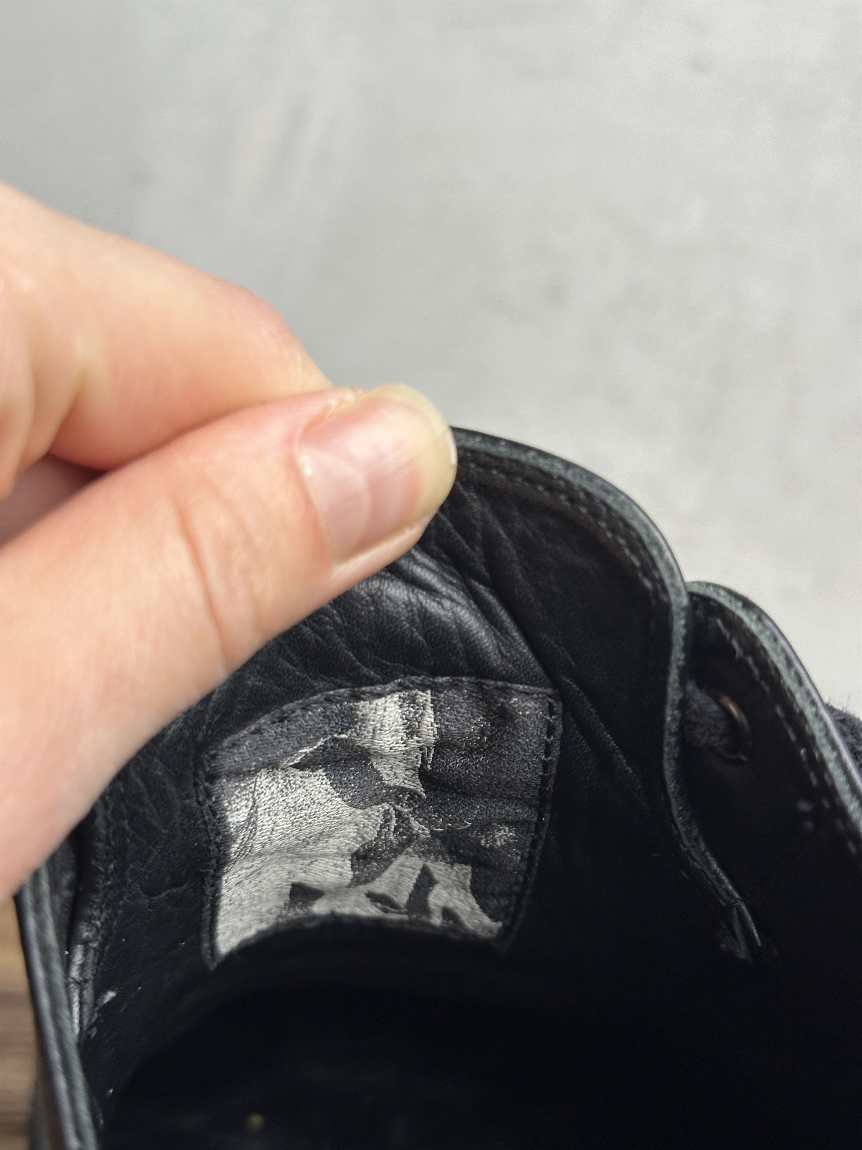 Rick Owens Rick Owens Mainline Triple Black Low Top Ramones Size US 5.5 / EU 38 - 10 Thumbnail