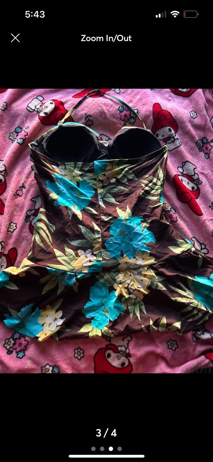 IDK Cute floral skirt swim suit Size XL / US 12-14 / IT 48-50 - 3 Thumbnail