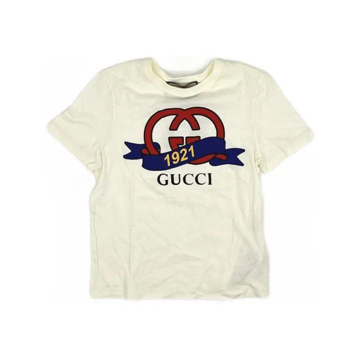 Gucci Gucci SS23 1921 Logo Print Short Sleeve T-Shirt-2507 Size XS / US 0-2 / IT 36-38 - 8 Thumbnail