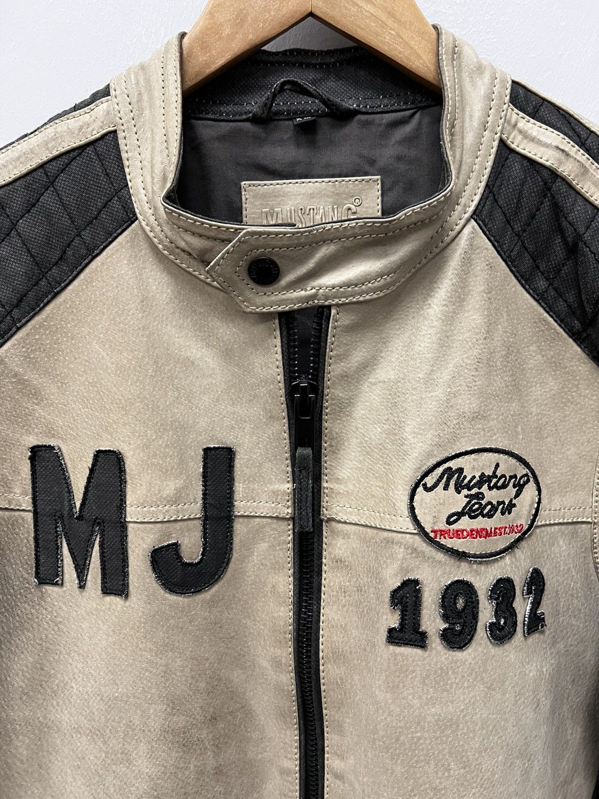 Other Cropped racing Real Leather Vintage Avantgarde Jacket Size US L / EU 52-54 / 3 - 7 Thumbnail