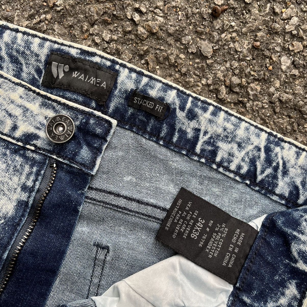 Other Stacked Fit Flare Jeans Bootcut Denim Pants Size US 34 / EU 50 - 7 Thumbnail