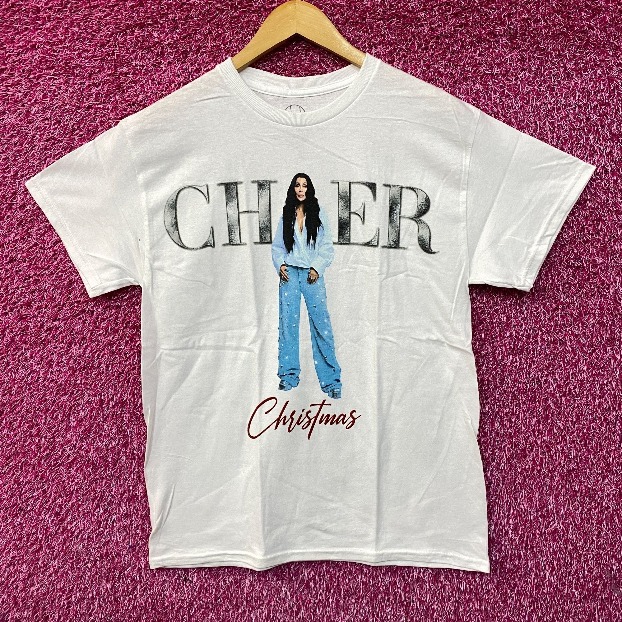 Other Cher Christmas Short Sleeve Graphic T-Shirt Medium Size US M / EU 48-50 / 2 - 1 Thumbnail
