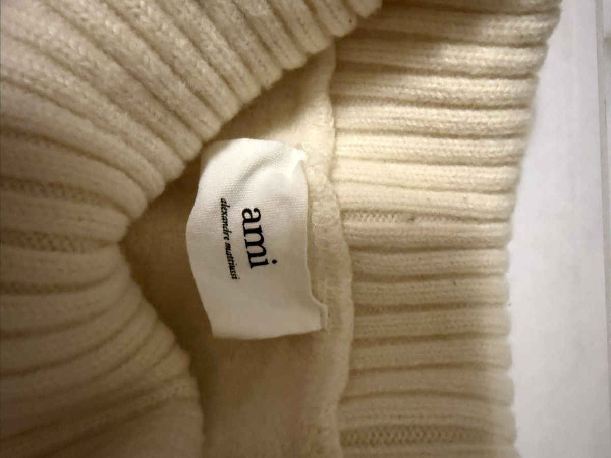 AMI AMI Turtleneck Funnel Neck Sweater Jumper Size US L / EU 52-54 / 3 - 3 Thumbnail