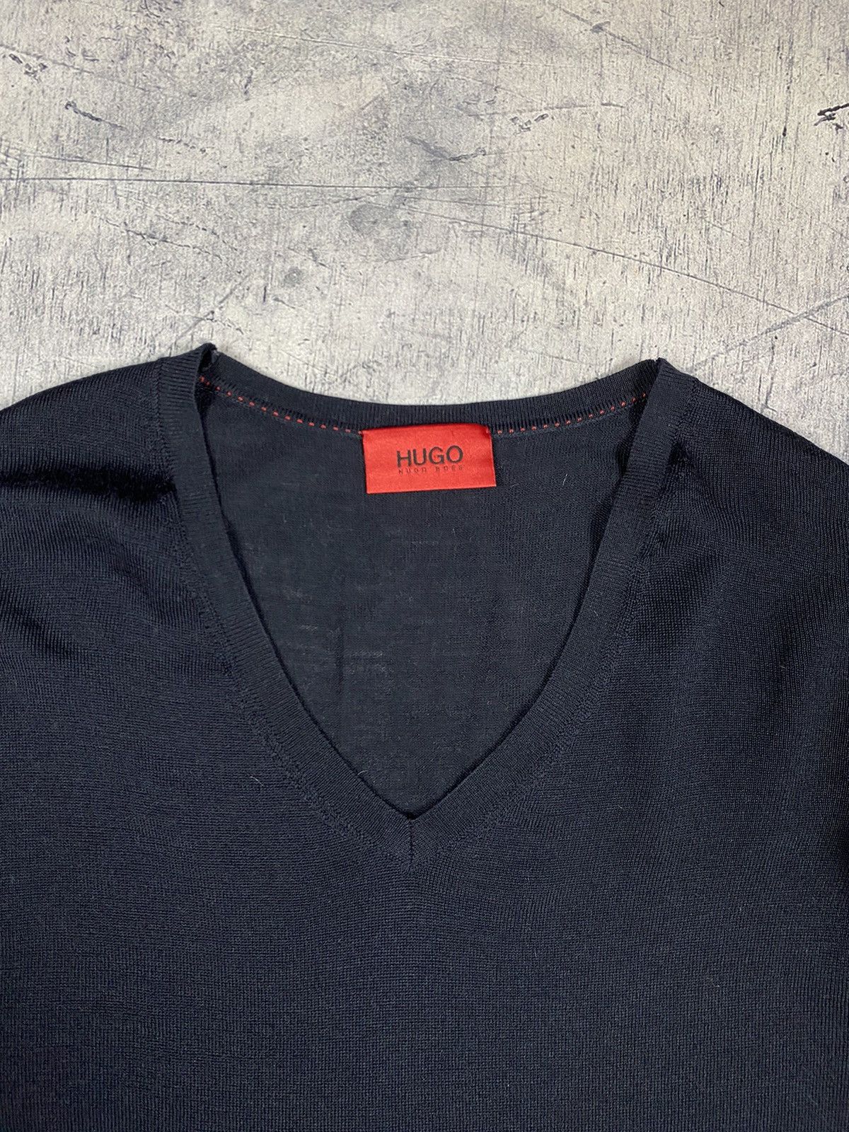 Hugo Boss Hugo Boss Designer Wool Pullover Sweater Size US XL / EU 56 / 4 - 5 Thumbnail