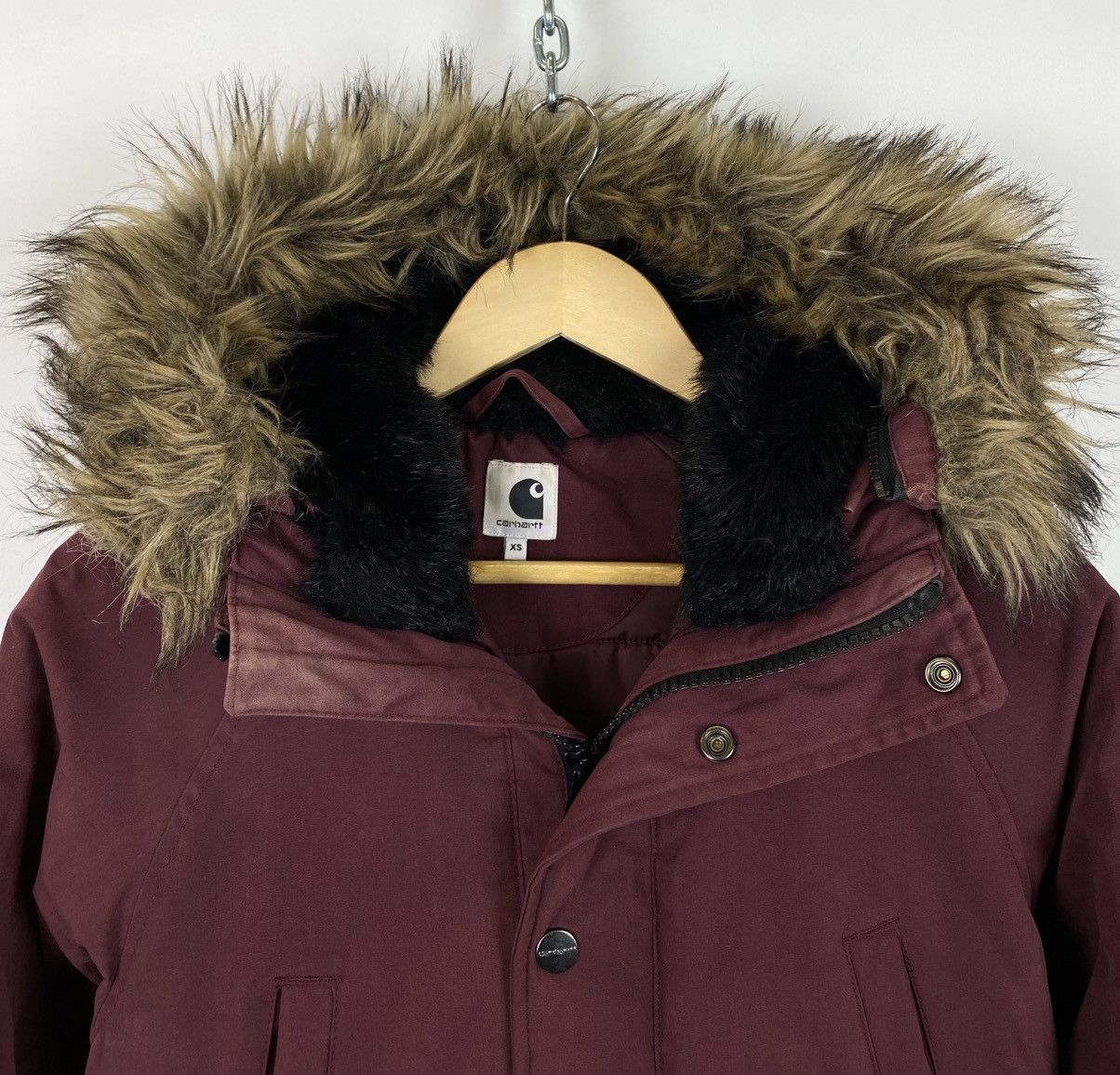Other Carhartt W Trapper Parka Full Zip Jacket Hooded Size XS Red Size XS / US 0-2 / IT 36-38 - 8 Thumbnail