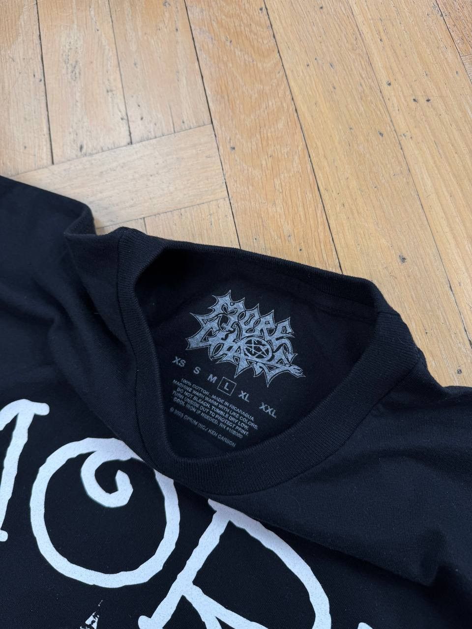 Ken Carson KEN CARSON “38 BARREL” MORE CHAOS MERCH TEE Size US XL / EU 56 / 4 - 5 Thumbnail