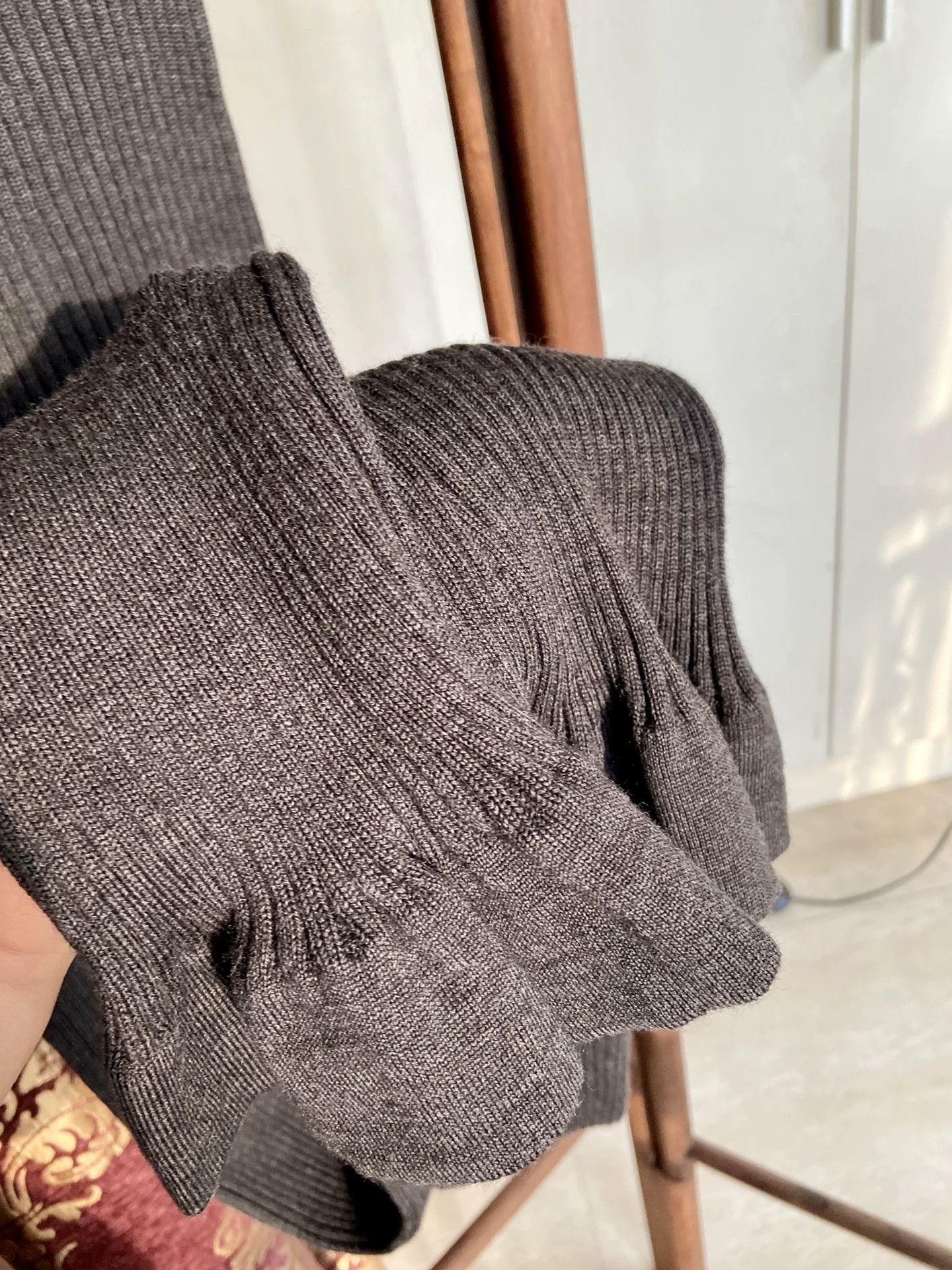 Jean Paul Gaultier Jean Paul Gaultier Virgin Wool Knit Pants M 98 New Size 27" / US 4 / IT 40 - 6 Thumbnail