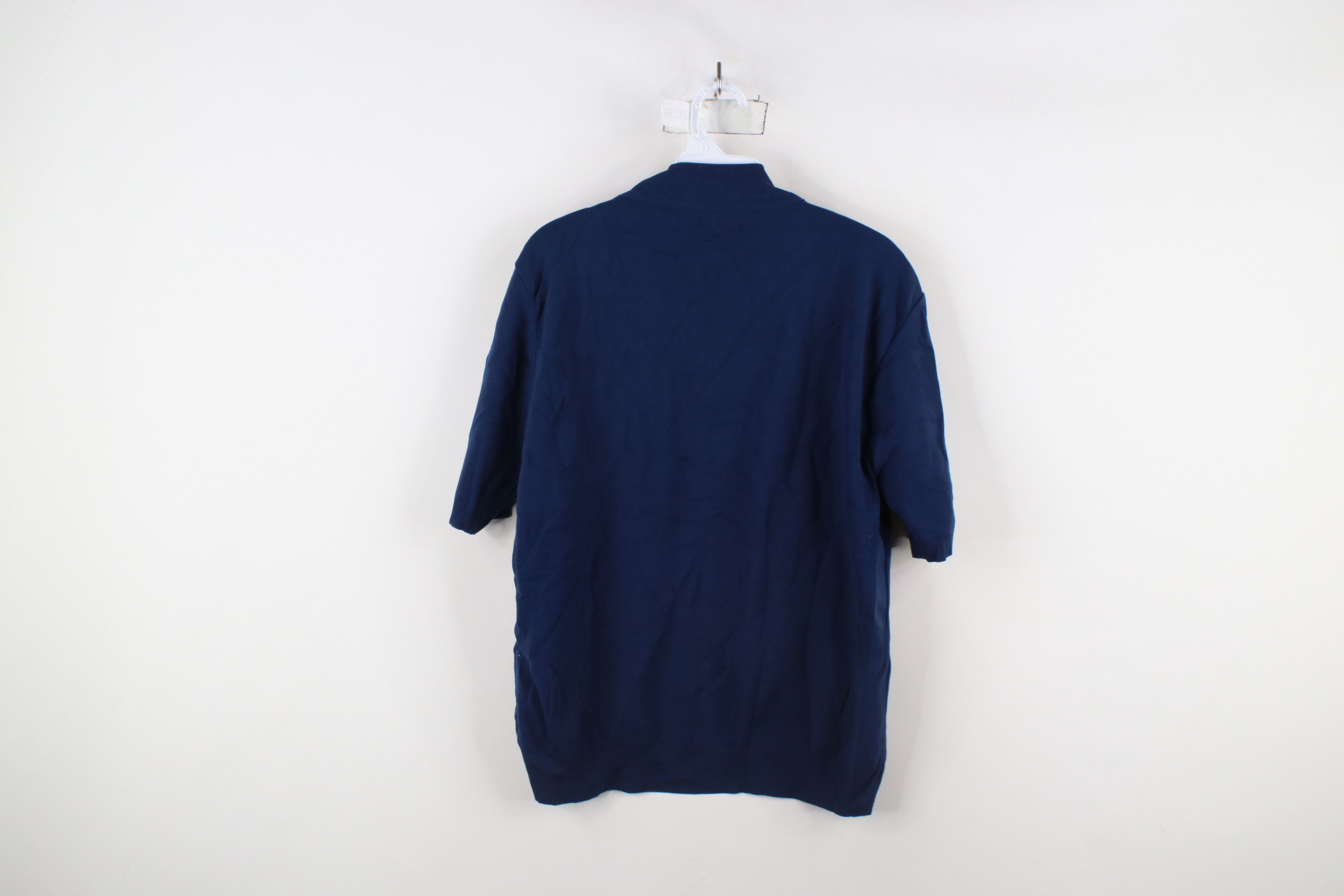 Vintage Vintage 50s 60s Ban Lon Short Sleeve Mock Neck T-Shirt USA Size US M / EU 48-50 / 2 - 11 Thumbnail
