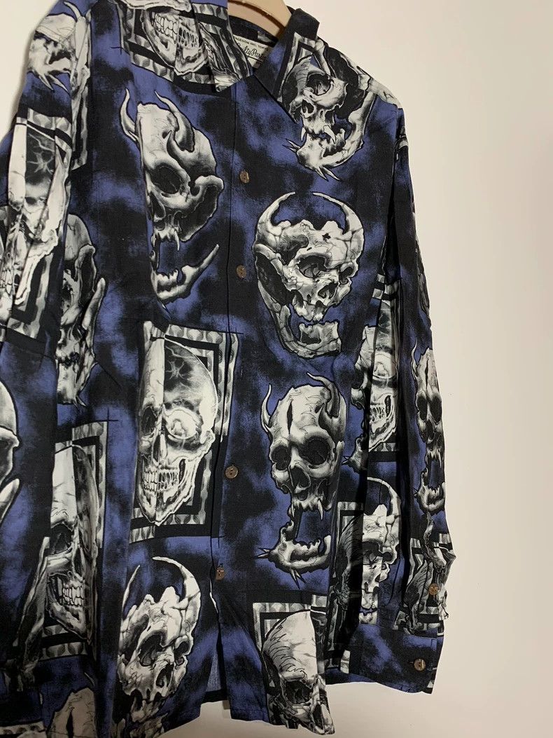 Wacko Maria WACKO MARIA Skull shirt Heaven Tokyo shirt Size US XL / EU 56 / 4 - 5 Thumbnail