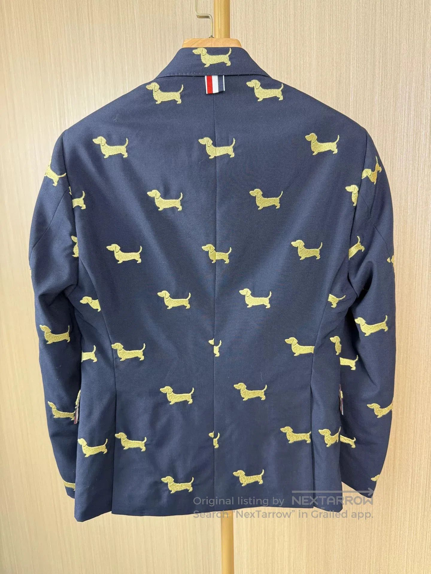 Thom Browne thom browne dog embroidered suit jacket. Size US XXS / EU 40 - 2 Thumbnail