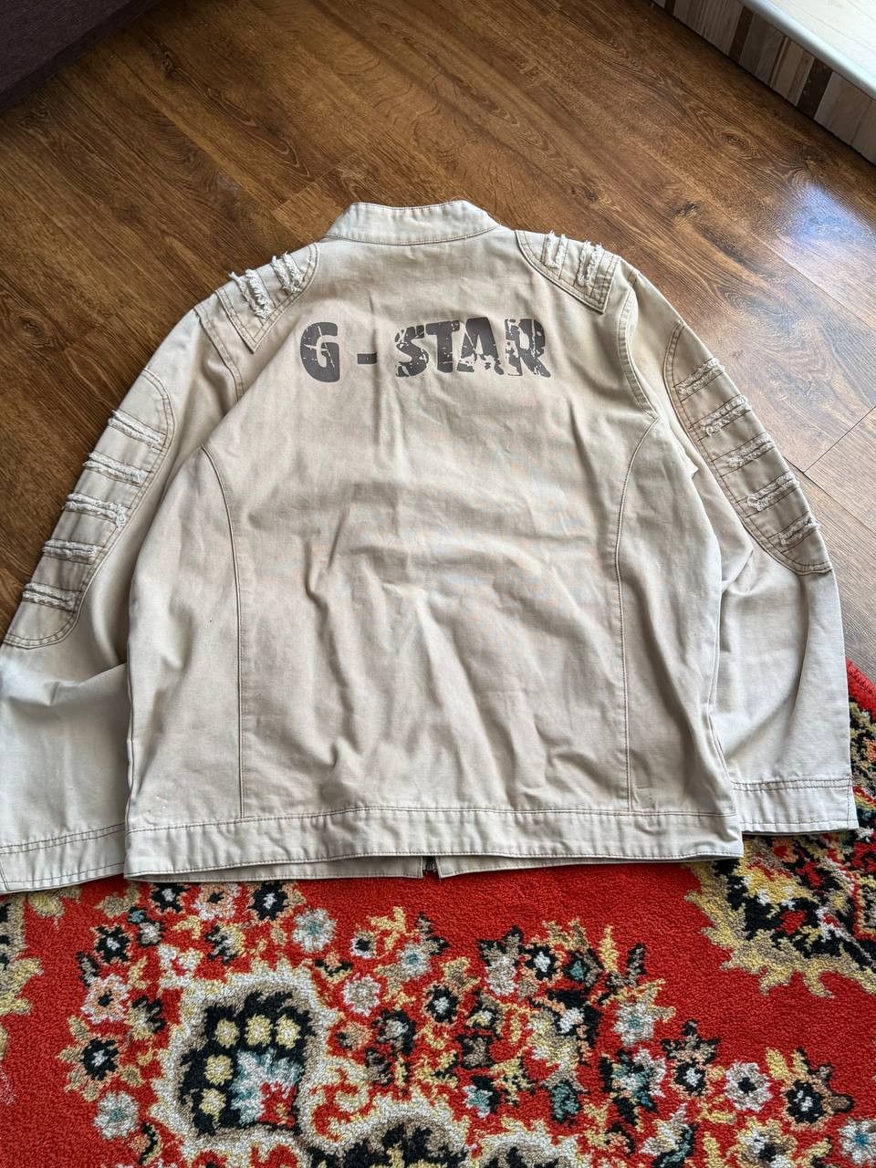 G-Star Vintage 2000s Hedi Slimane Dior Style Archive Cropped Jacket Size US L / EU 52-54 / 3 - 14 Thumbnail