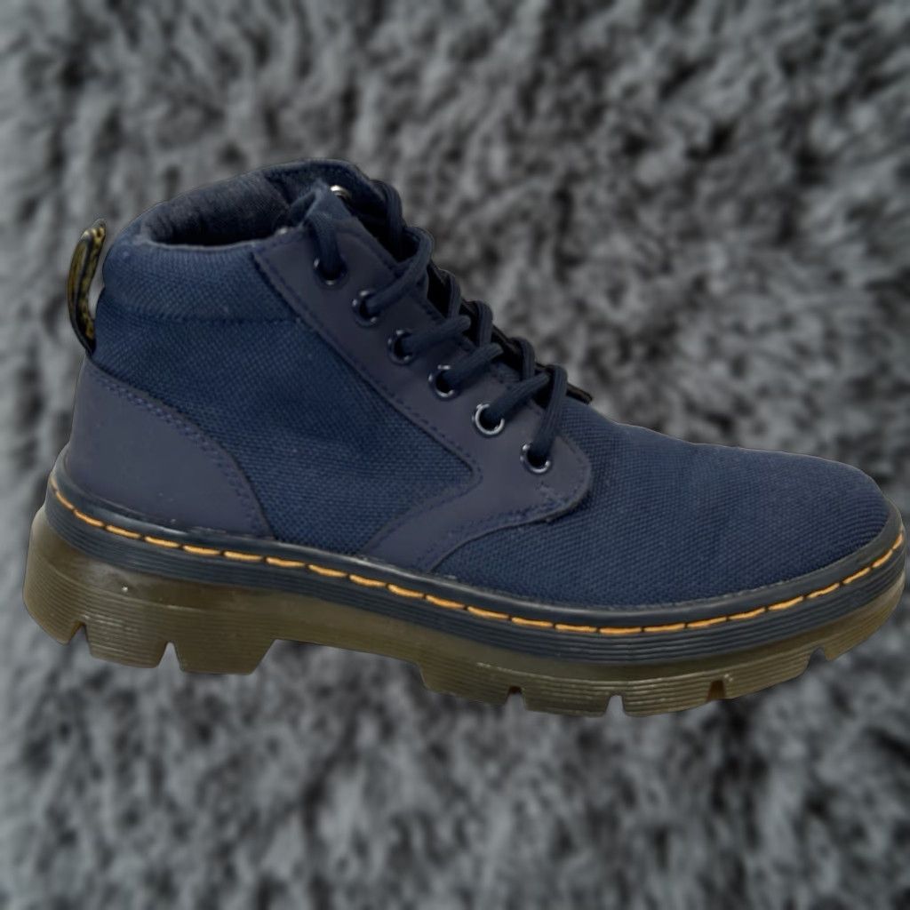 Dr. Martens VINTAGE Dr. Martens Canvas Bonny Boots Sz 4 Men Indigo Blue Lace Up Combat Chelsea Footwear Size US 5 / EU 37 - 1 Thumbnail