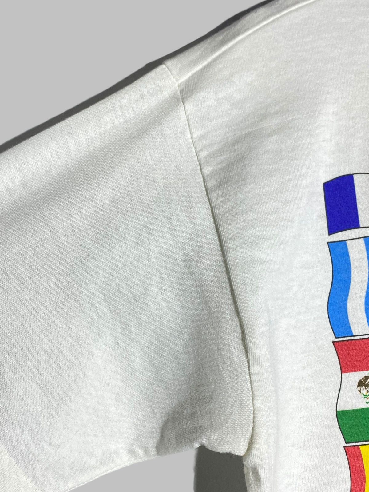 Vintage Vintage 1990s France World Cup Single Stitch Rare T-shirt Size US M / EU 48-50 / 2 - 8 Thumbnail
