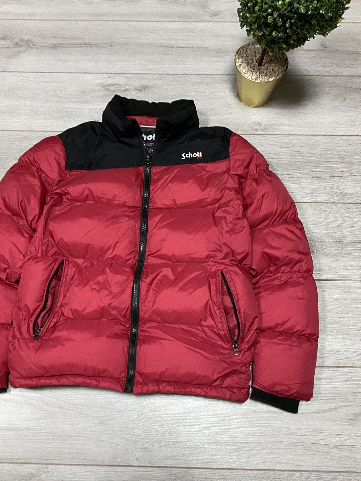 Schott Schott puffer jacket zip Size US S / EU 44-46 / 1 - 2 Thumbnail