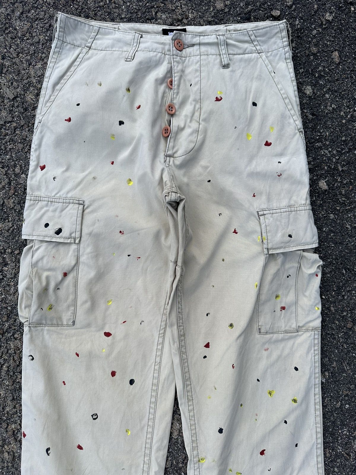 Stussy 💥JUST DROPPED💥 CARGO PANT STUSSY MULTIPOCKET PAINTED STYLE Size US 29 - 3 Thumbnail