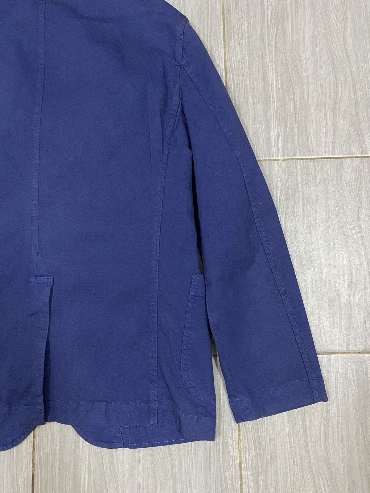 Blue Blue Japan BLUE BLUE JAPAN Indigo Cotton Twill Work Jacket Size US M / EU 48-50 / 2 - 7 Thumbnail