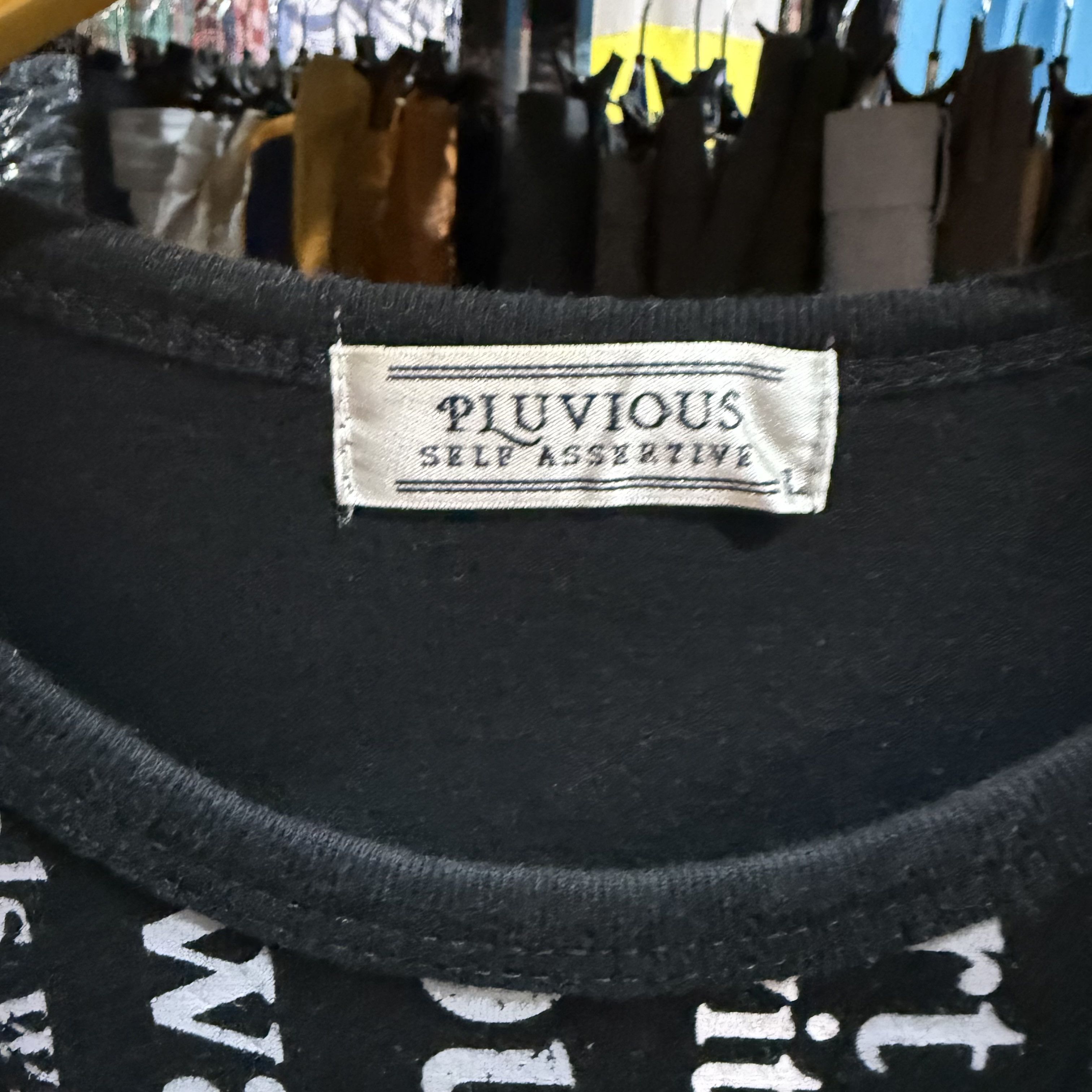 Japanese Brand Y2K Pluvious Poem Grunge If Six Was Nine LGB Tshirt Size US L / EU 52-54 / 3 - 4 Thumbnail