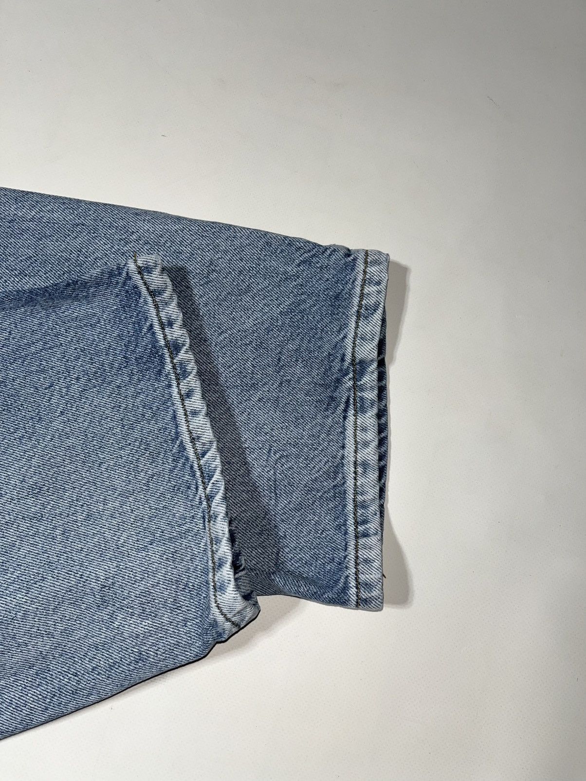 Vintage Vintage Workwear Carpenter Blue Washed Baggy Jeans Size US 32 / EU 48 - 7 Thumbnail