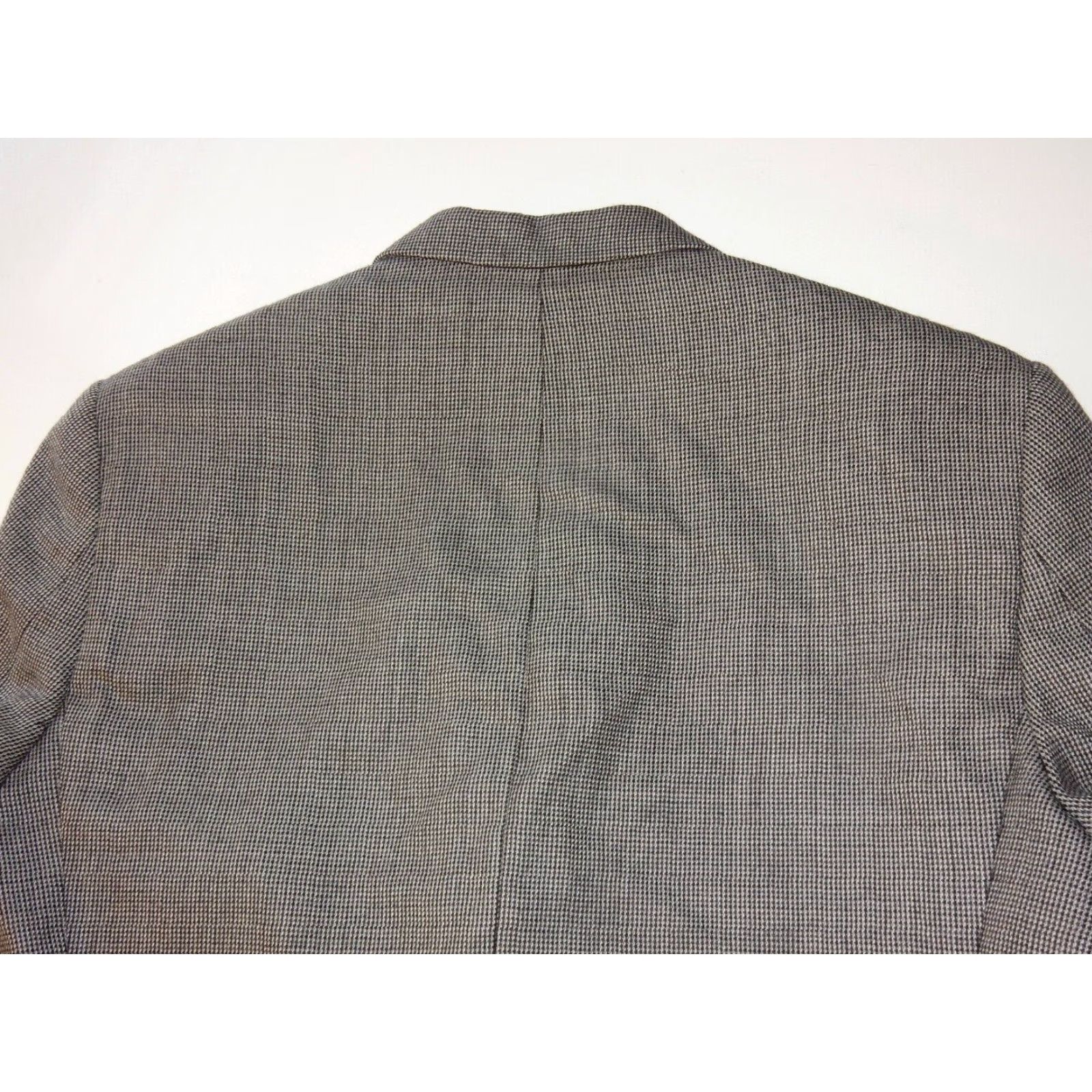 Ralph Lauren VINTAGE Ralph Lauren Men's Blazer Sport Coat Jacket Wool Size 42R Gray 90s Mens Size 42R - 5 Thumbnail