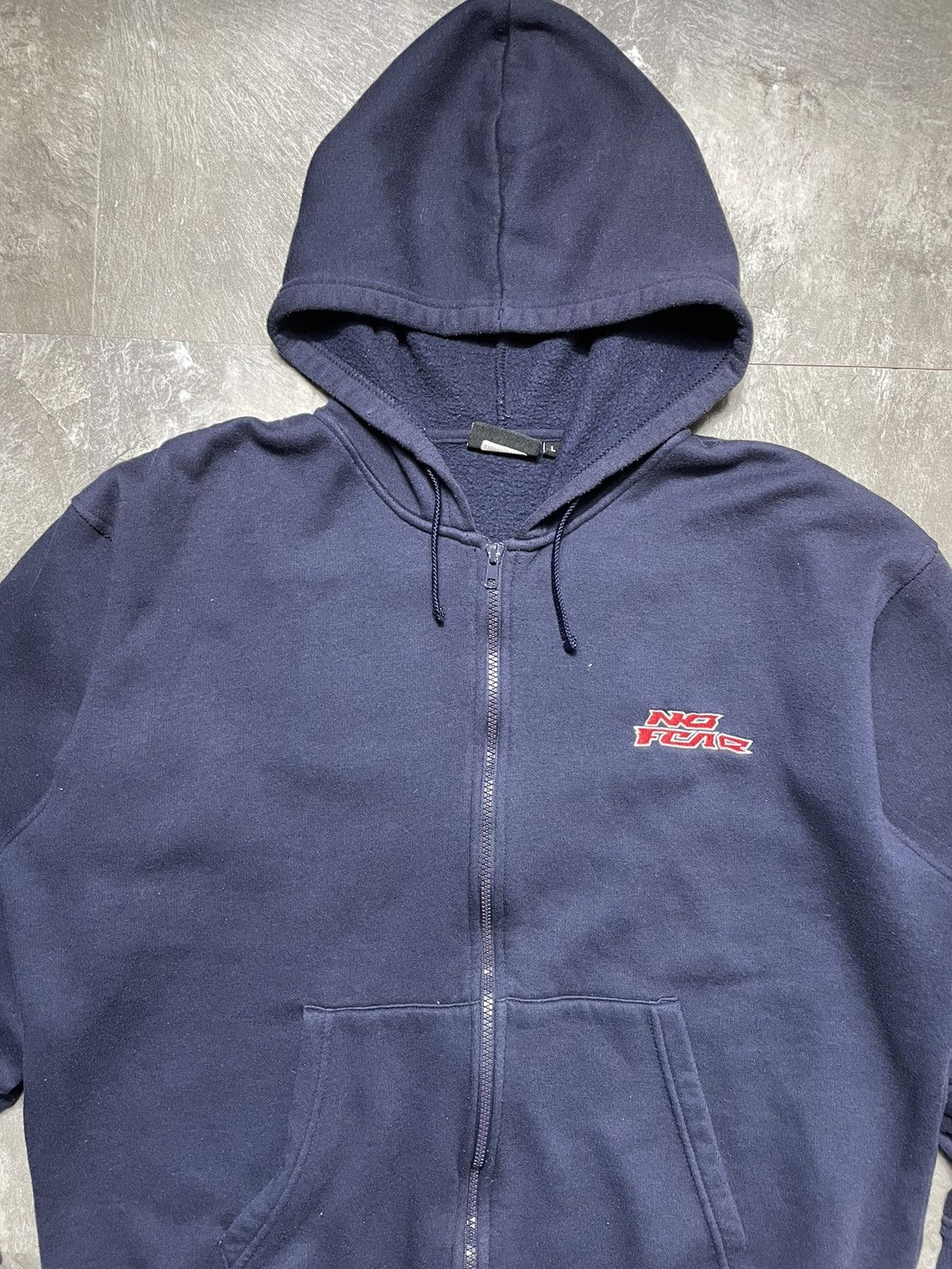 No Fear Vintage No Fear Crazy Y2K Hip Hop Hoodie Zip Skater Style Size US L / EU 52-54 / 3 - 4 Thumbnail