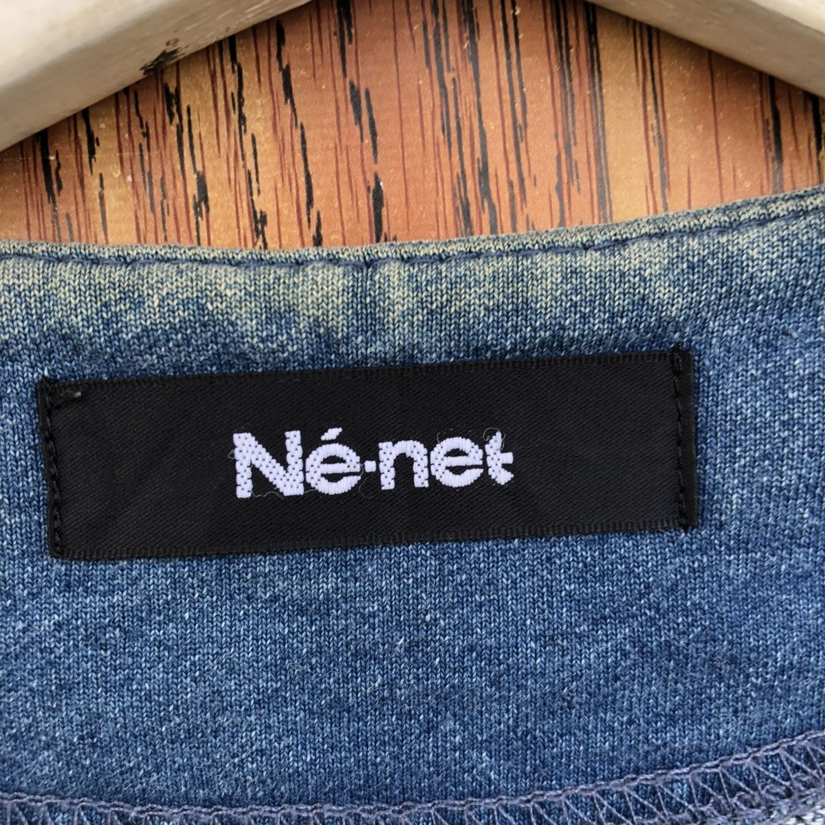 Issey Miyake Vintage Ne-Net By Issey Miyake Indigo Jacket Zipper Size US L / EU 52-54 / 3 - 7 Thumbnail