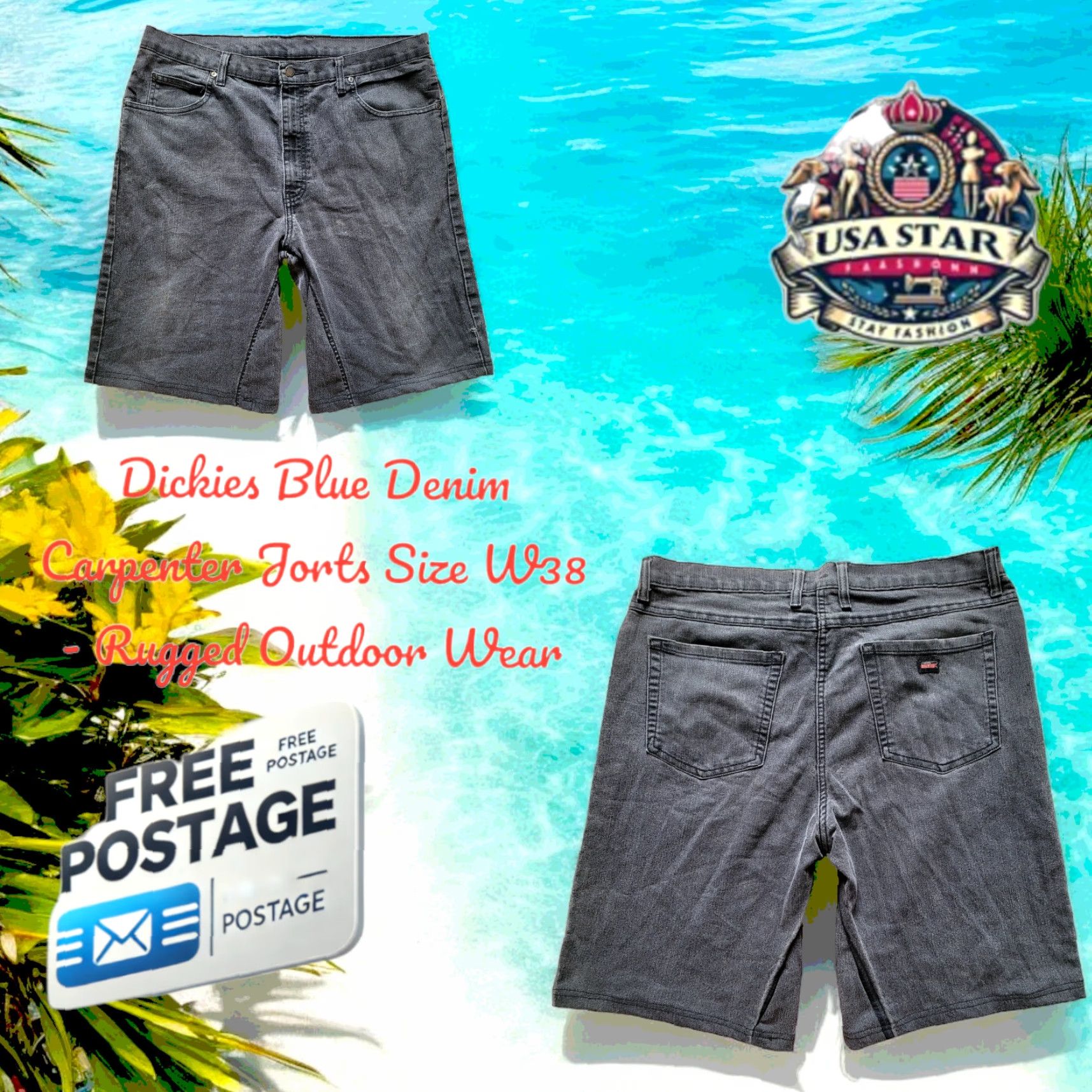 Dickies VINTAGE Dickies Short? Size US 38 / EU 54 - 2 Thumbnail