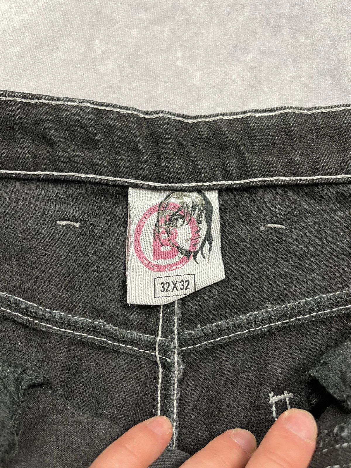 Other Blasé Clothing Black Double Pocket Denim 32x32 Size Size US 32 / EU 48 - 3 Thumbnail