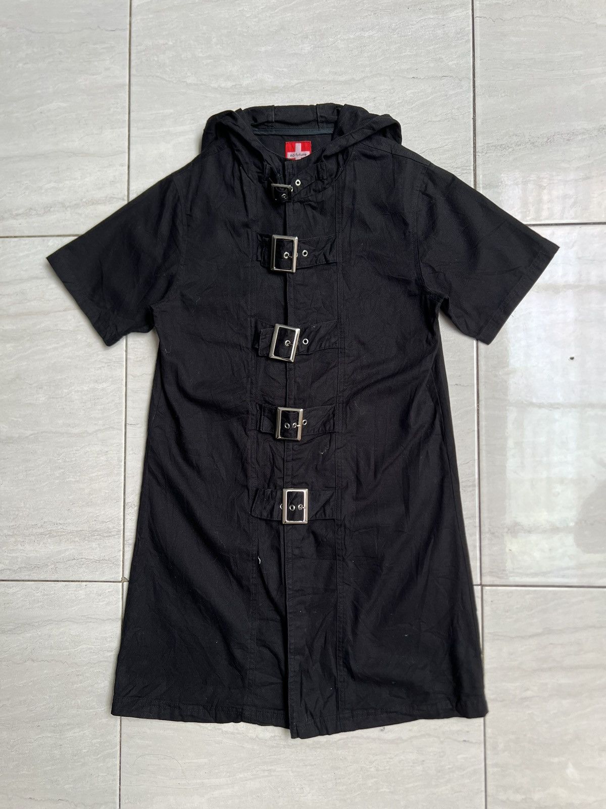 No Future No Future Punk Bondage Black Hood Size XS / US 0-2 / IT 36-38 - 8 Thumbnail